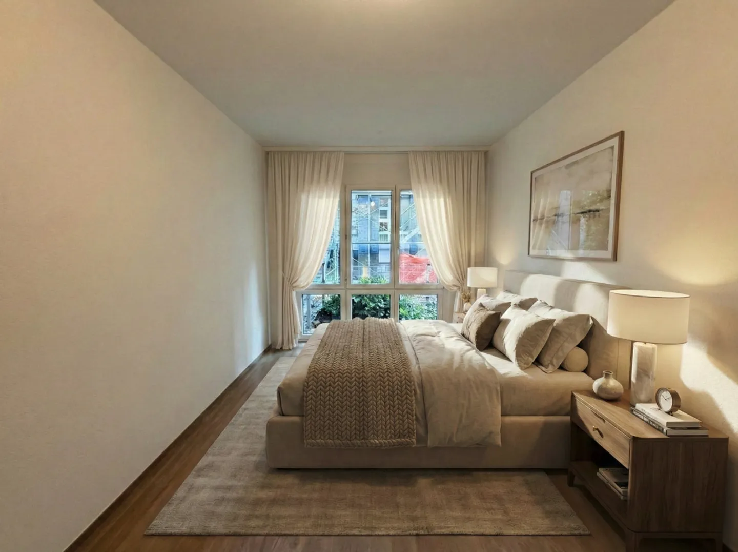 Zentral, ruhig und hochwertig  stilvolle 2.5-Zimmer-Wohnung nahe Stadelhofen - Foto 5 von 8