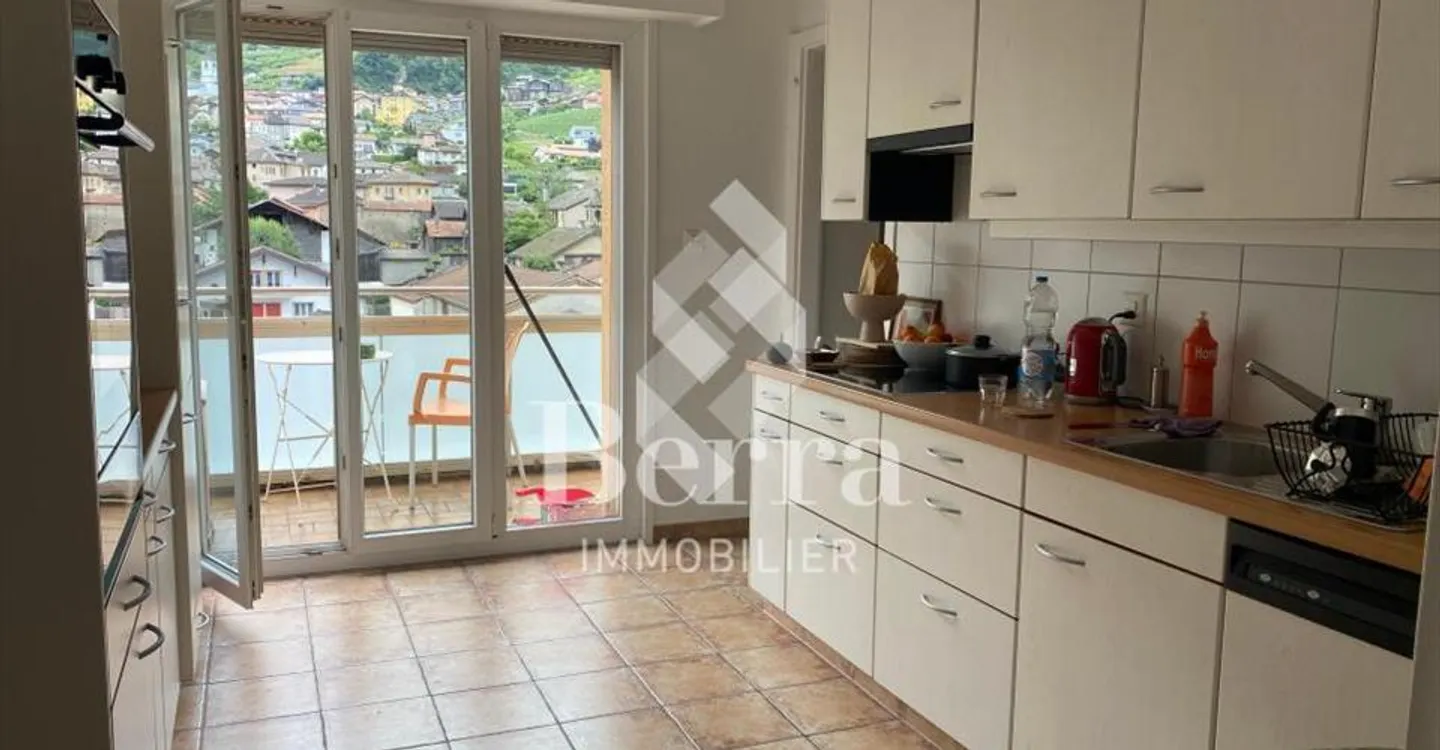 Dachgeschosswohnung in Saxon - Foto 3 von 13