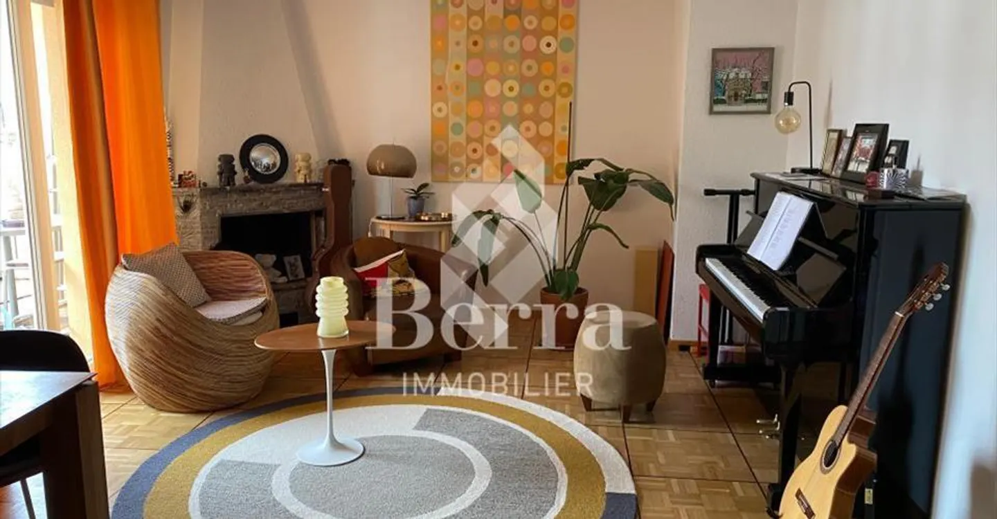 Dachgeschosswohnung in Saxon - Foto 1 von 13