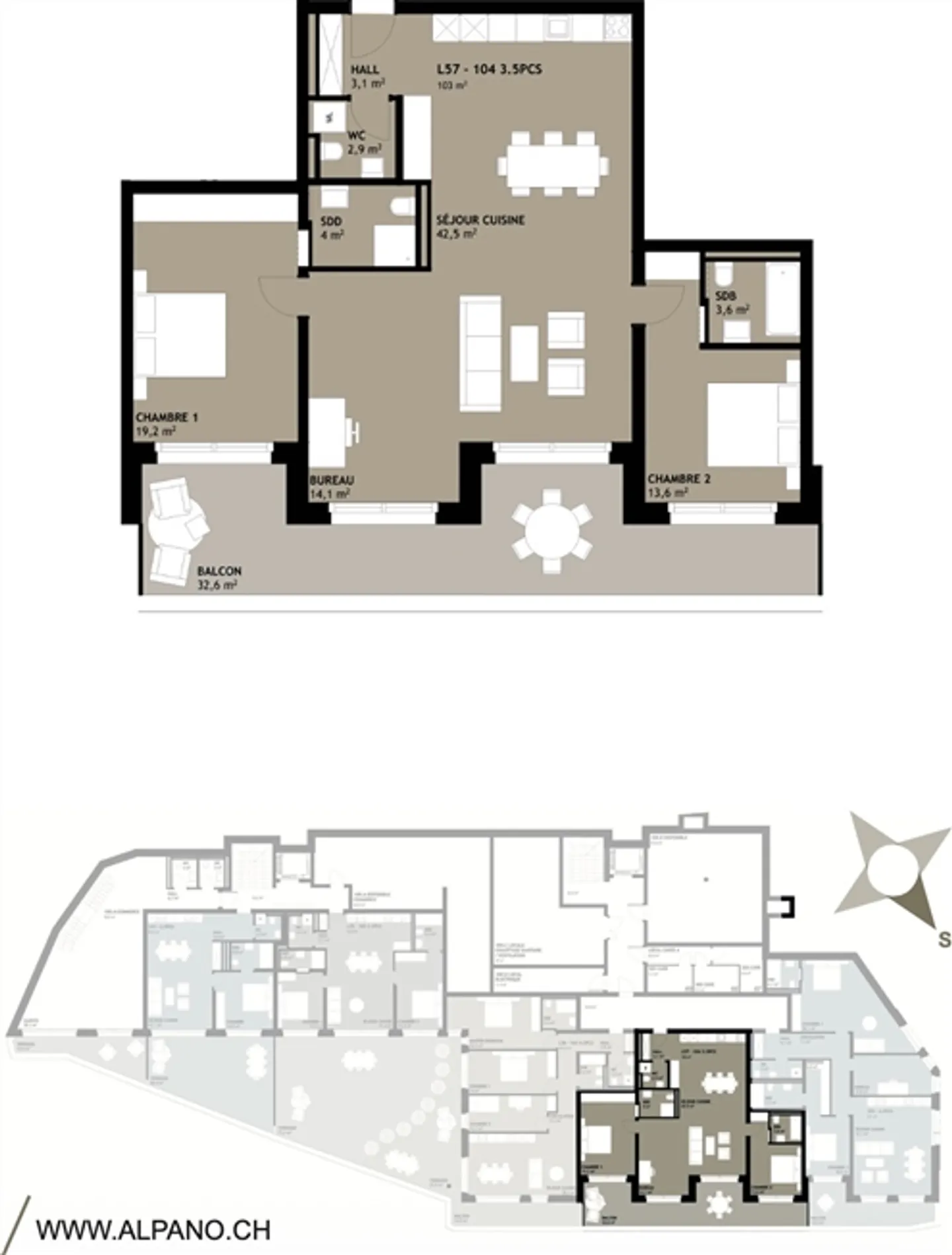New 3.5-room apartment of high rank as a primary residence. - Photo 2 of 5
