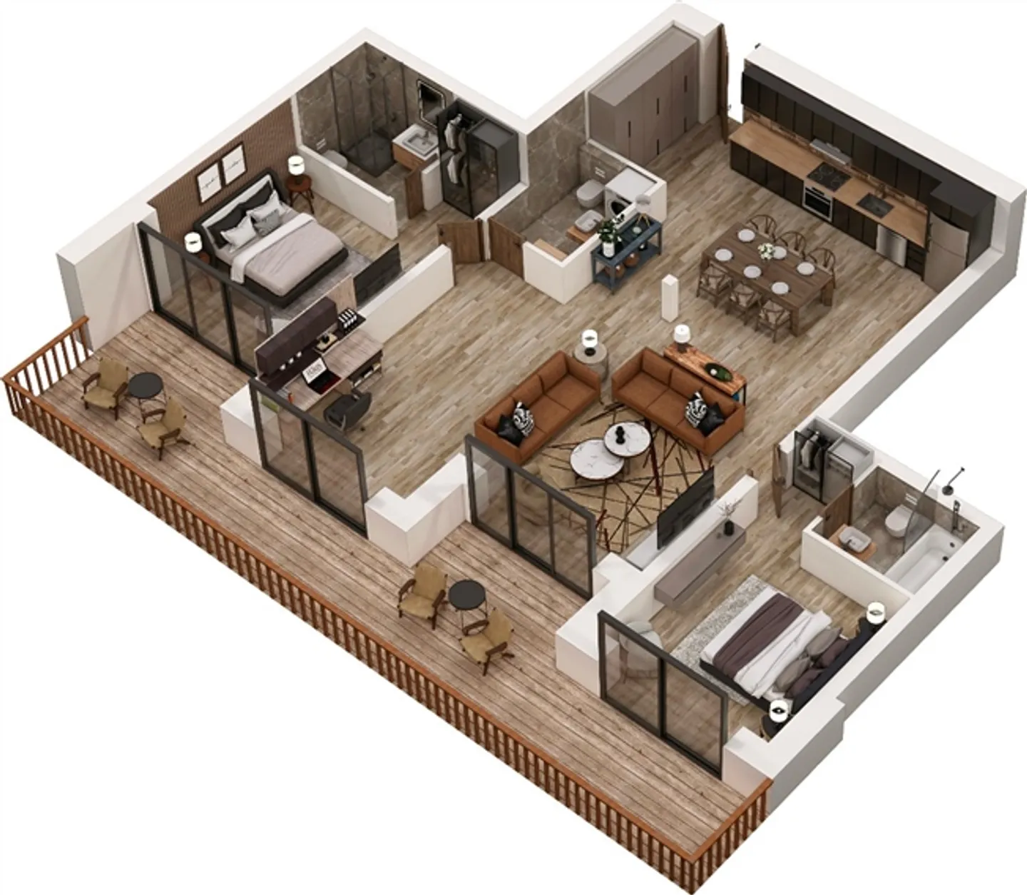 New 3.5-room apartment of high rank as a primary residence. - Photo 1 of 5