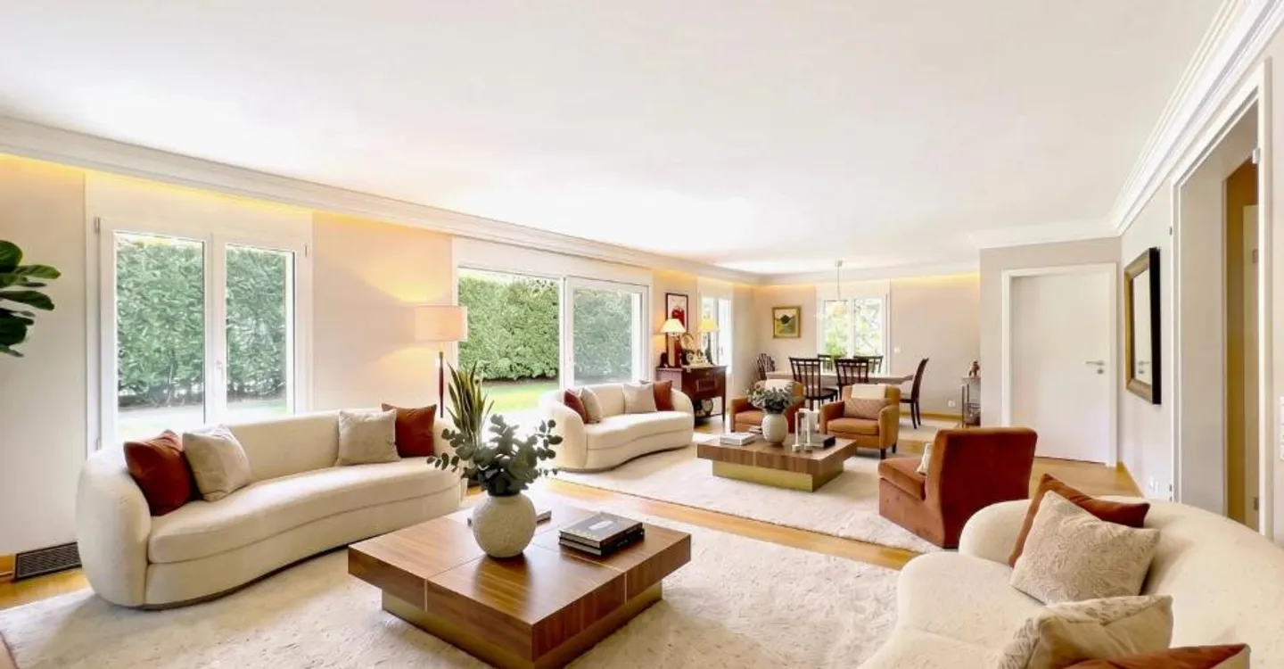 Elegante Familienvilla in Founex - Foto 1 von 10