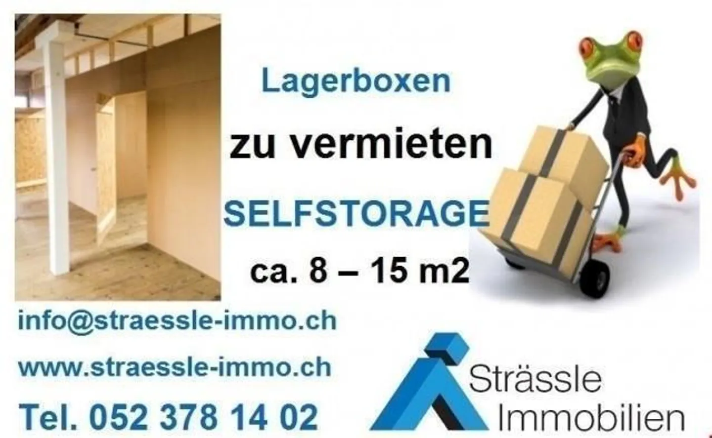 Selfstorage 8 - 15 m2 - Scatole di stoccaggio - da Fr. 125.-- - Foto 6 di 6