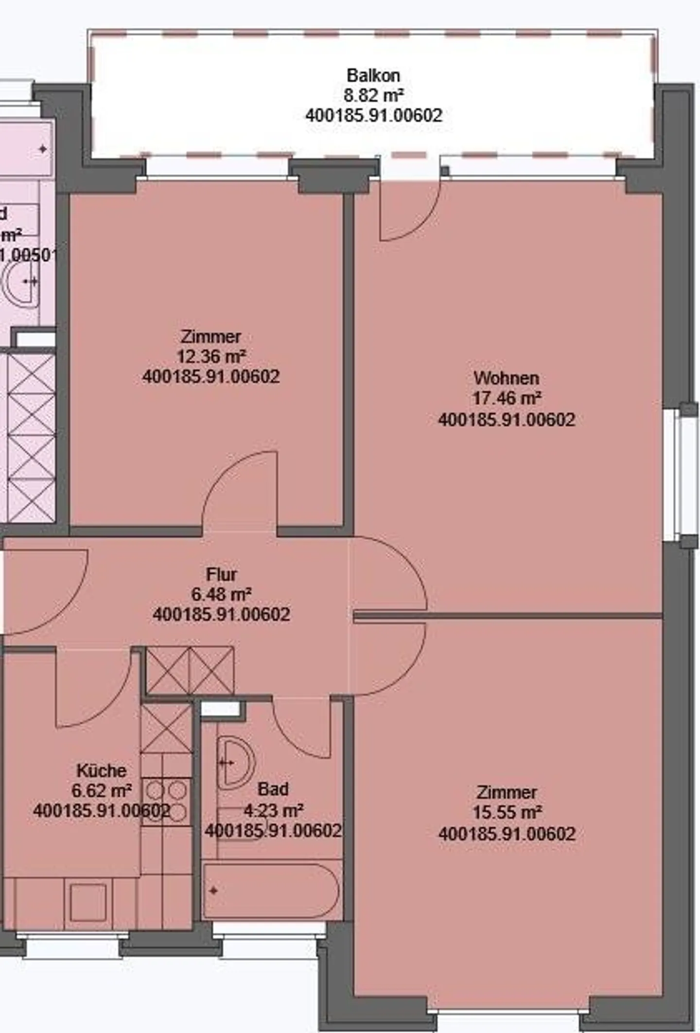 Appartement rénové dans un emplacement calme et ensoleillé - Photo 6 sur 6