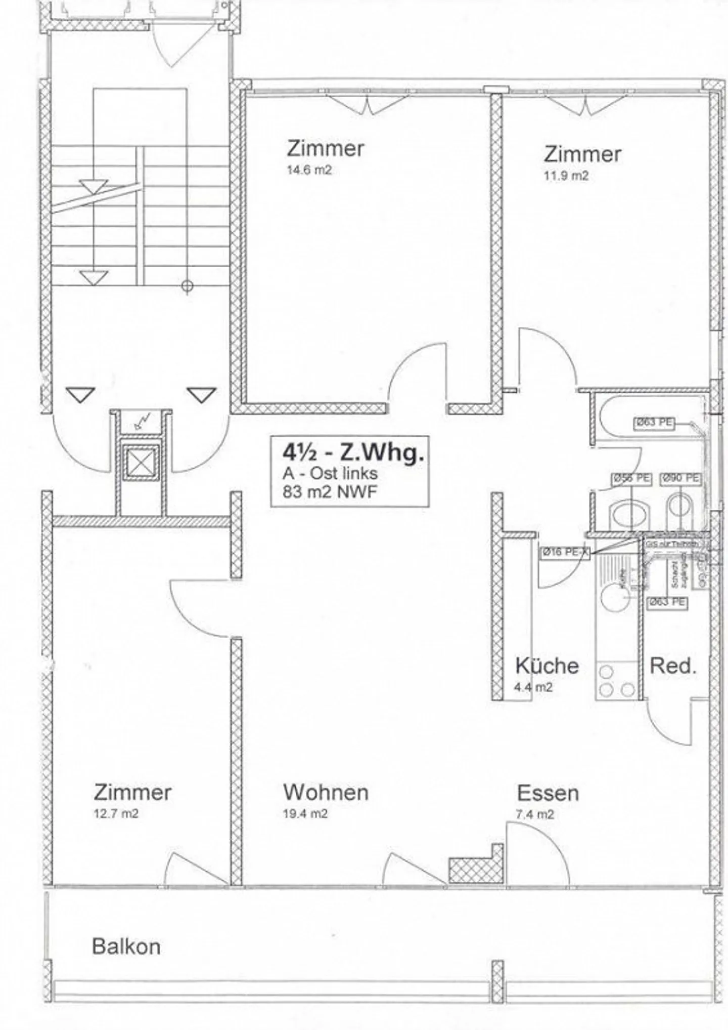 Appartement familial dans le quartier de Tscharnergut ! - Photo 10 sur 10