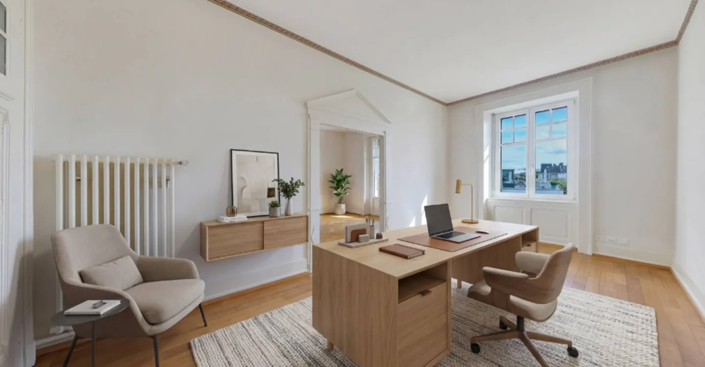 Luxurious and spacious 155m2 apartment in a prestigious listed building - Last lot available - - Photo 6 of 8