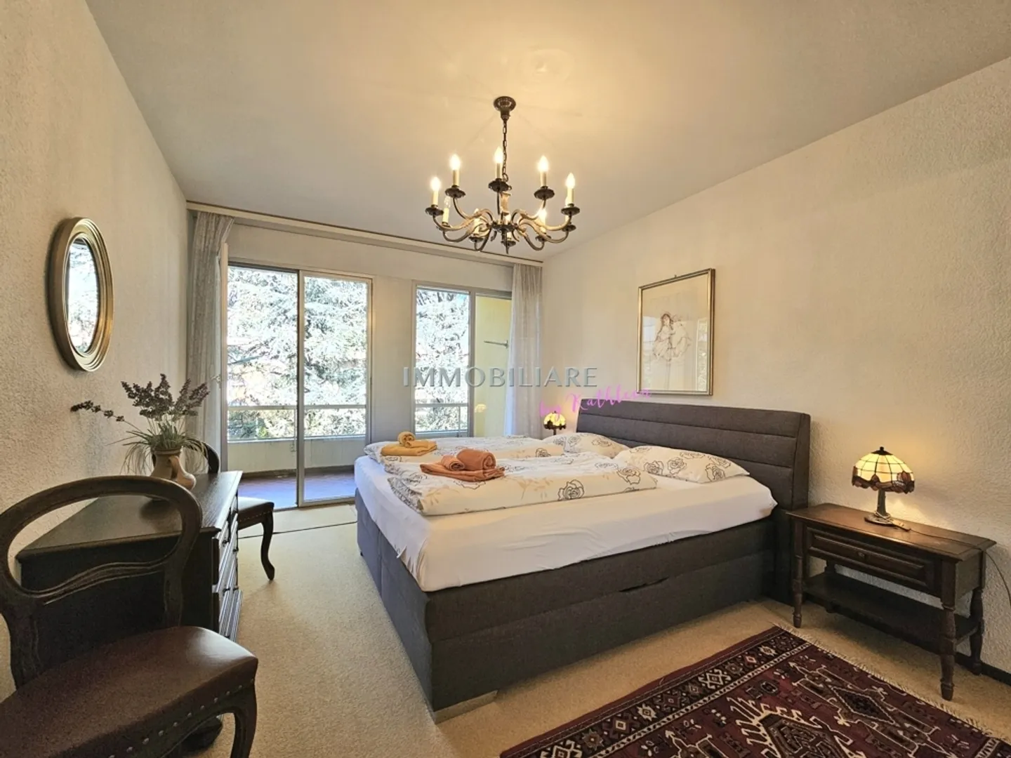 Appartement de vacances ensoleillé et calme avec piscine et sauna - Photo 4 sur 10