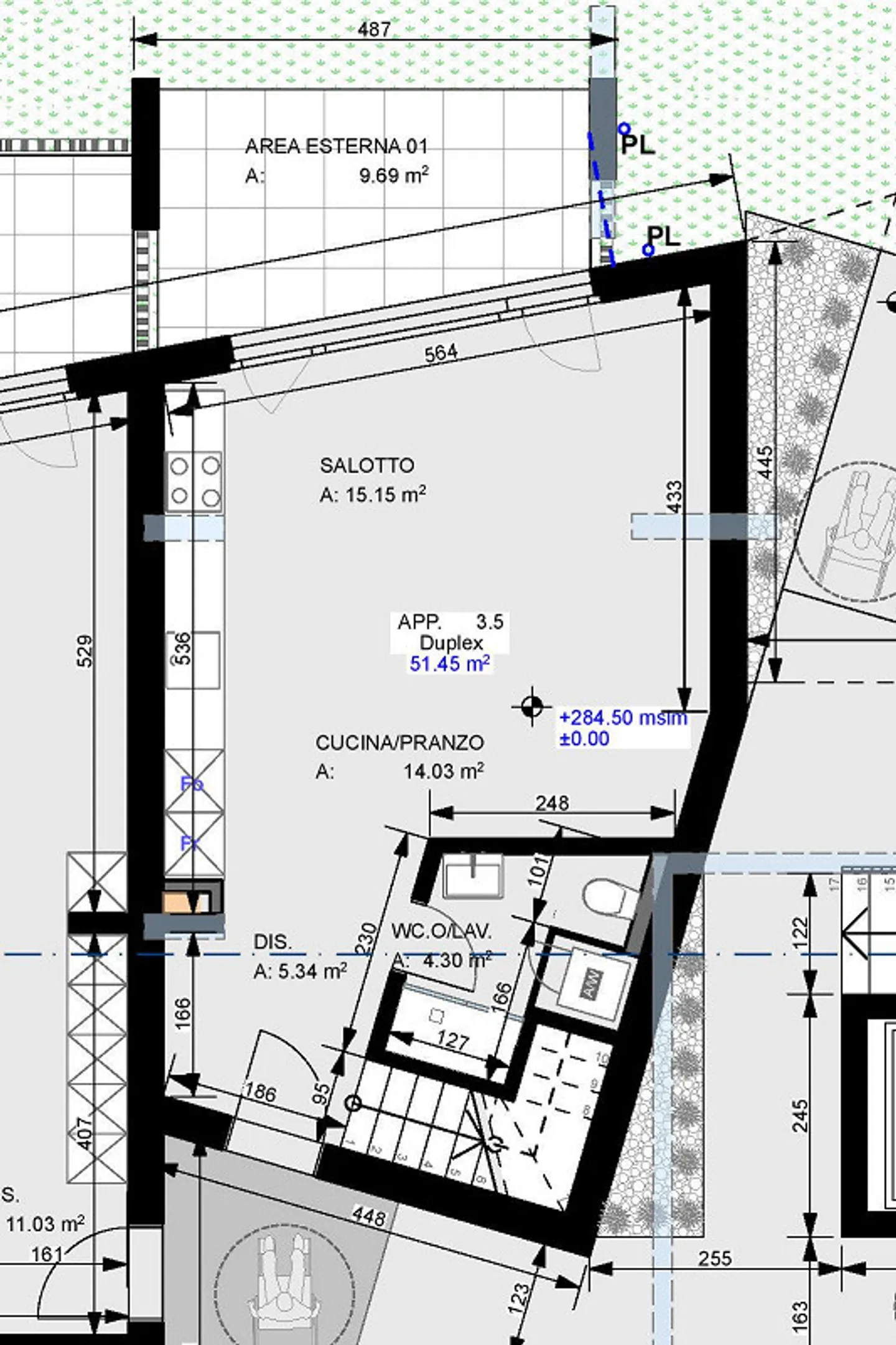 Appartamento Duplex in Zona Verde - Foto 12 di 14