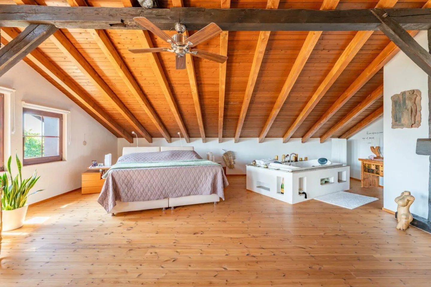 Es stattlechs Eifamiliehuus i ländlecher Omgäbig - Foto 12 von 12