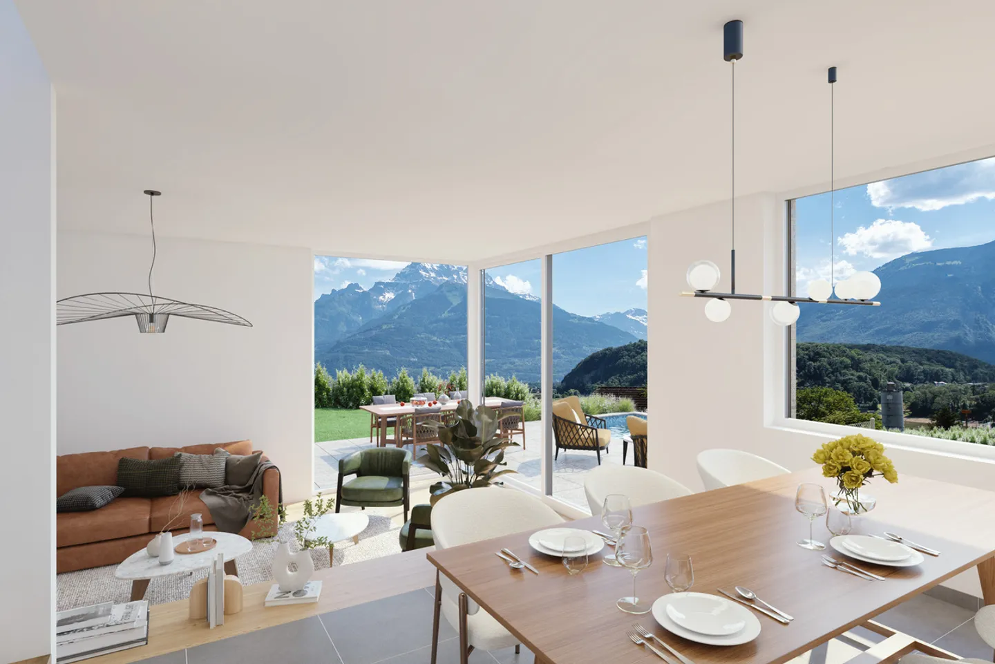 Maison mitoyenne d'architecte - Photo 4 sur 13