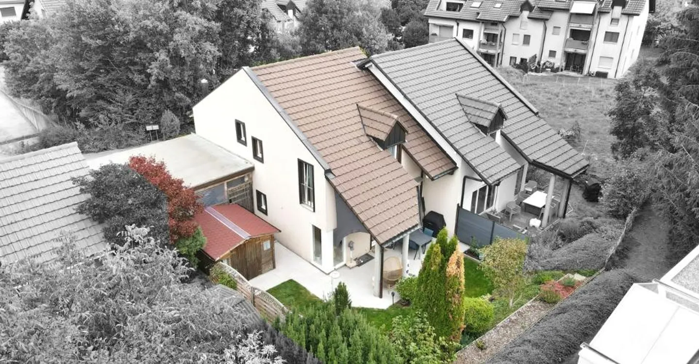 Family villa of 4.5 rooms in Vuisternens-en-Ogoz / FR - Photo 2 of 13