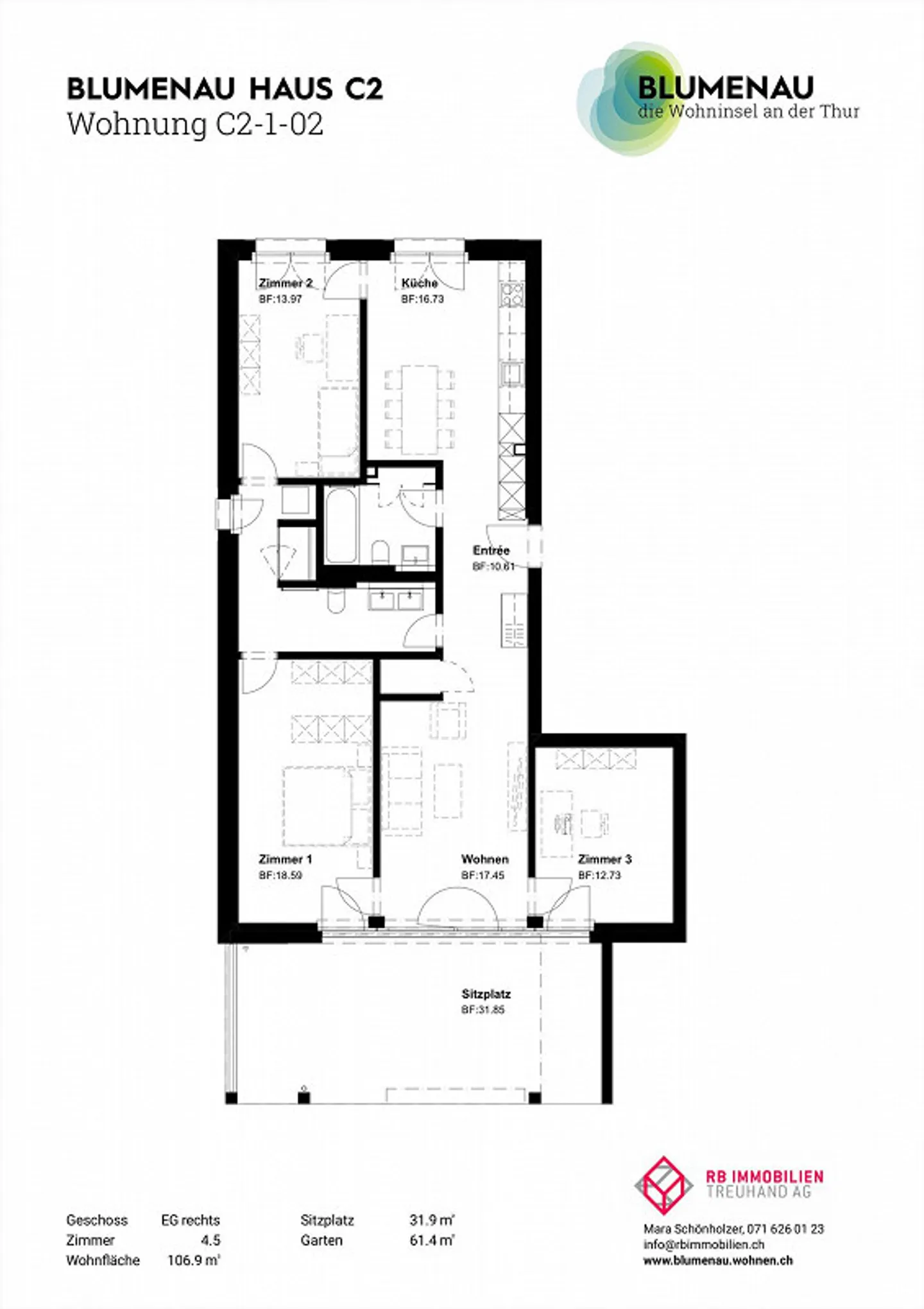 Première location dans le vert - Votre nouvelle oasis de bien-être avec style - Photo 16 sur 17