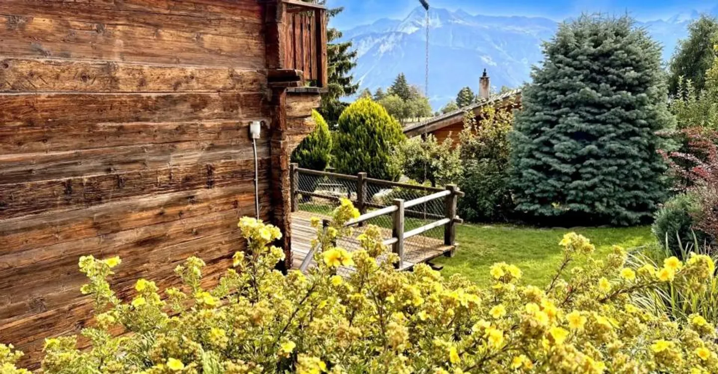 Renoviertes Mazot mit Terrasse, Randogne - Bluche - Foto 1 von 6