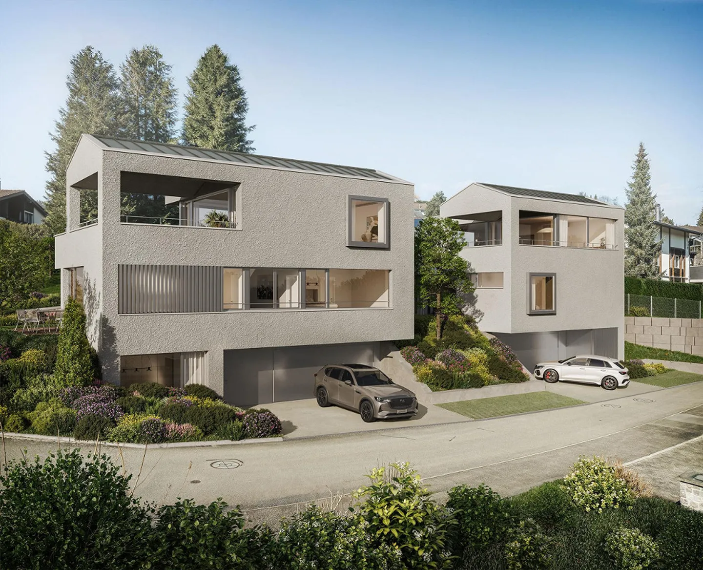 Casa unifamiliare moderna con vista ad Adligenswil - Foto 2 di 4