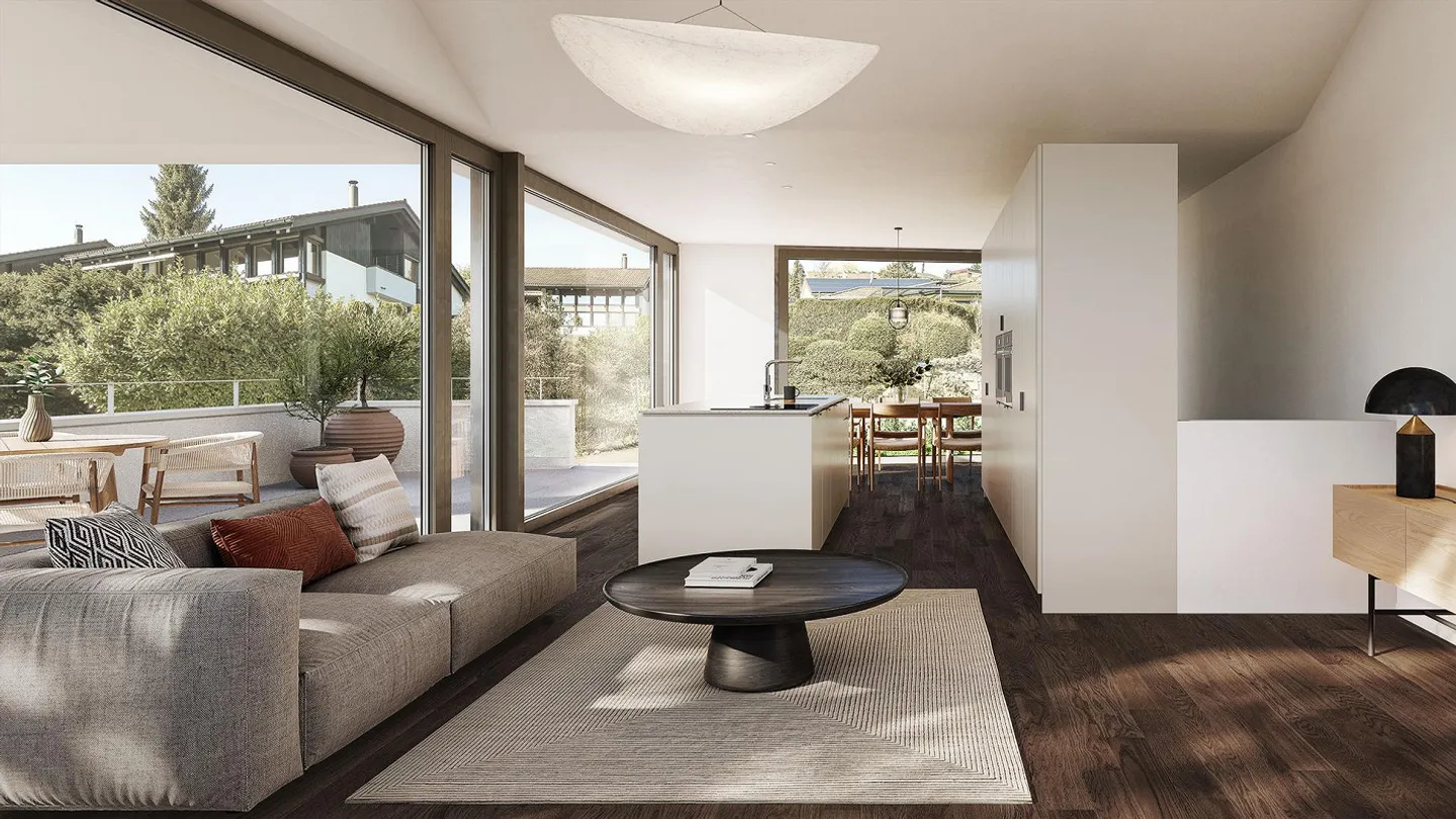 Casa unifamiliare moderna con vista ad Adligenswil - Foto 3 di 4
