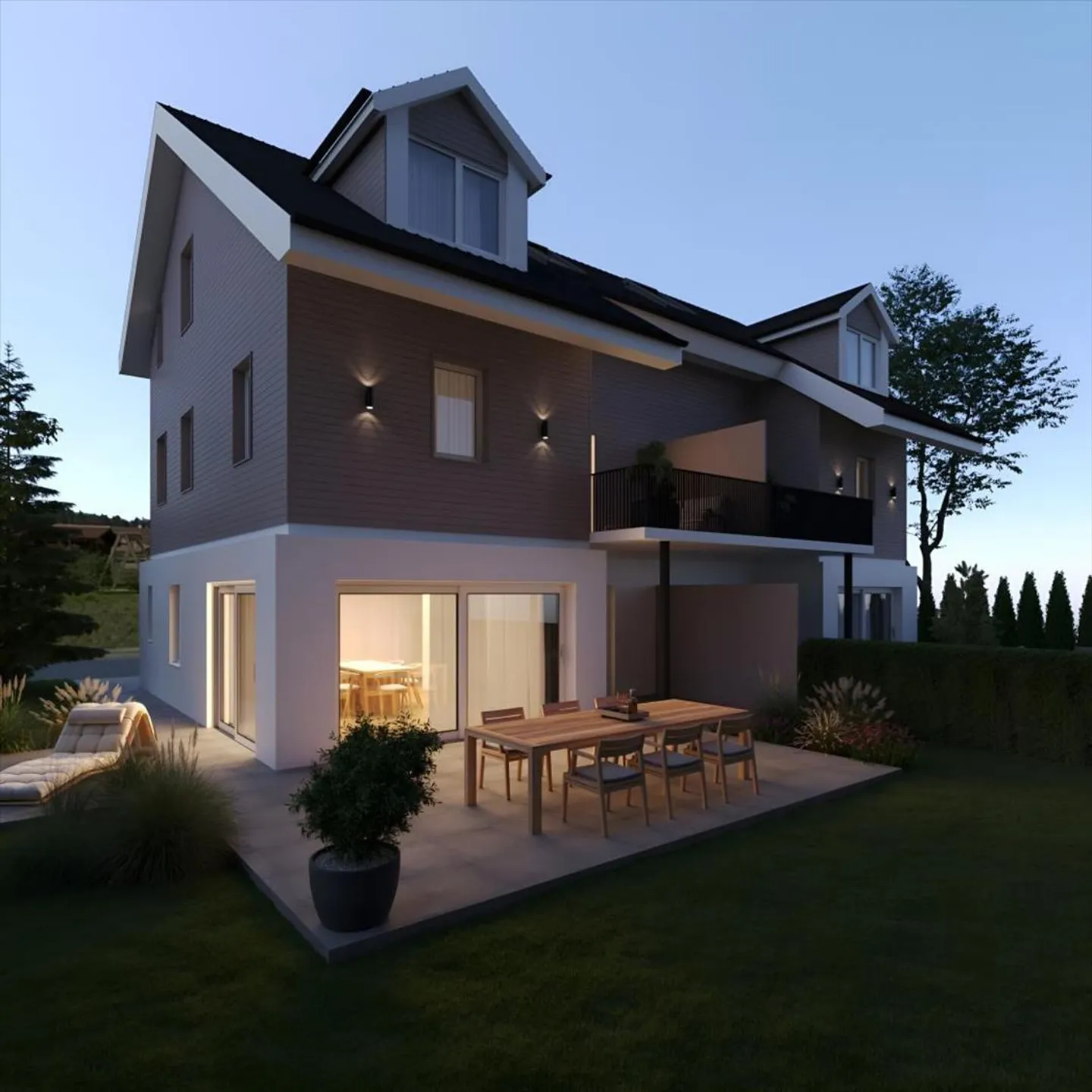 Villa bifamiliare 5.5 stanze a Cronay - Foto 1 di 10
