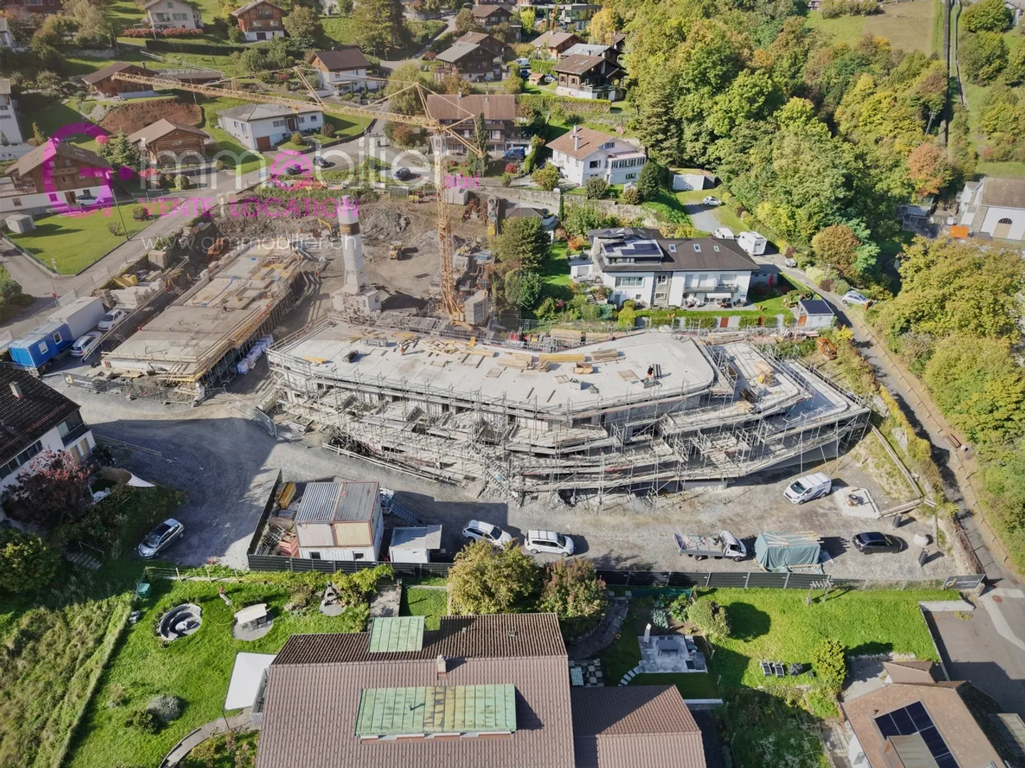 Projet unique sur les hauteurs de Monthey, dans un quartier de villas - Photo 5 sur 12