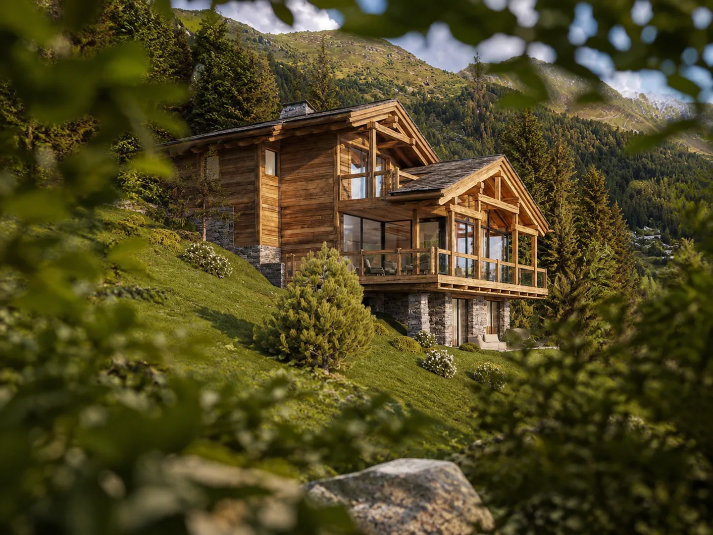 Luxus Chalet in Verbier - Foto 2 von 20