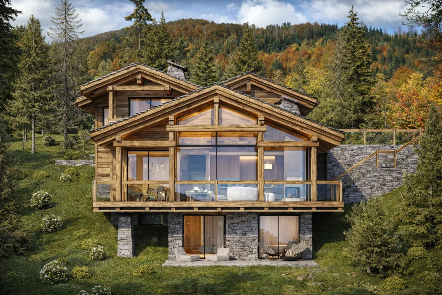 Luxus Chalet in Verbier - Foto 3 von 20