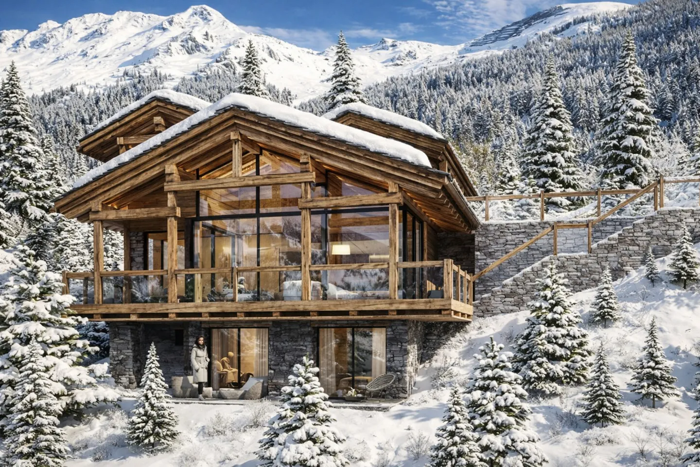 Luxus Chalet in Verbier - Foto 4 von 20