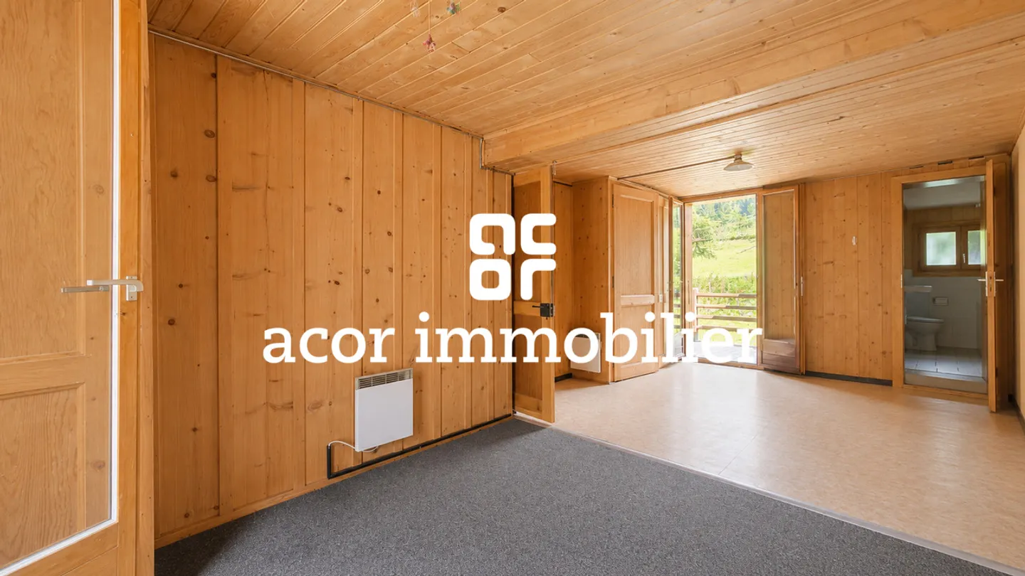 Chalet di carattere da reinventare in un contesto alpino eccezionale - Foto 5 di 10