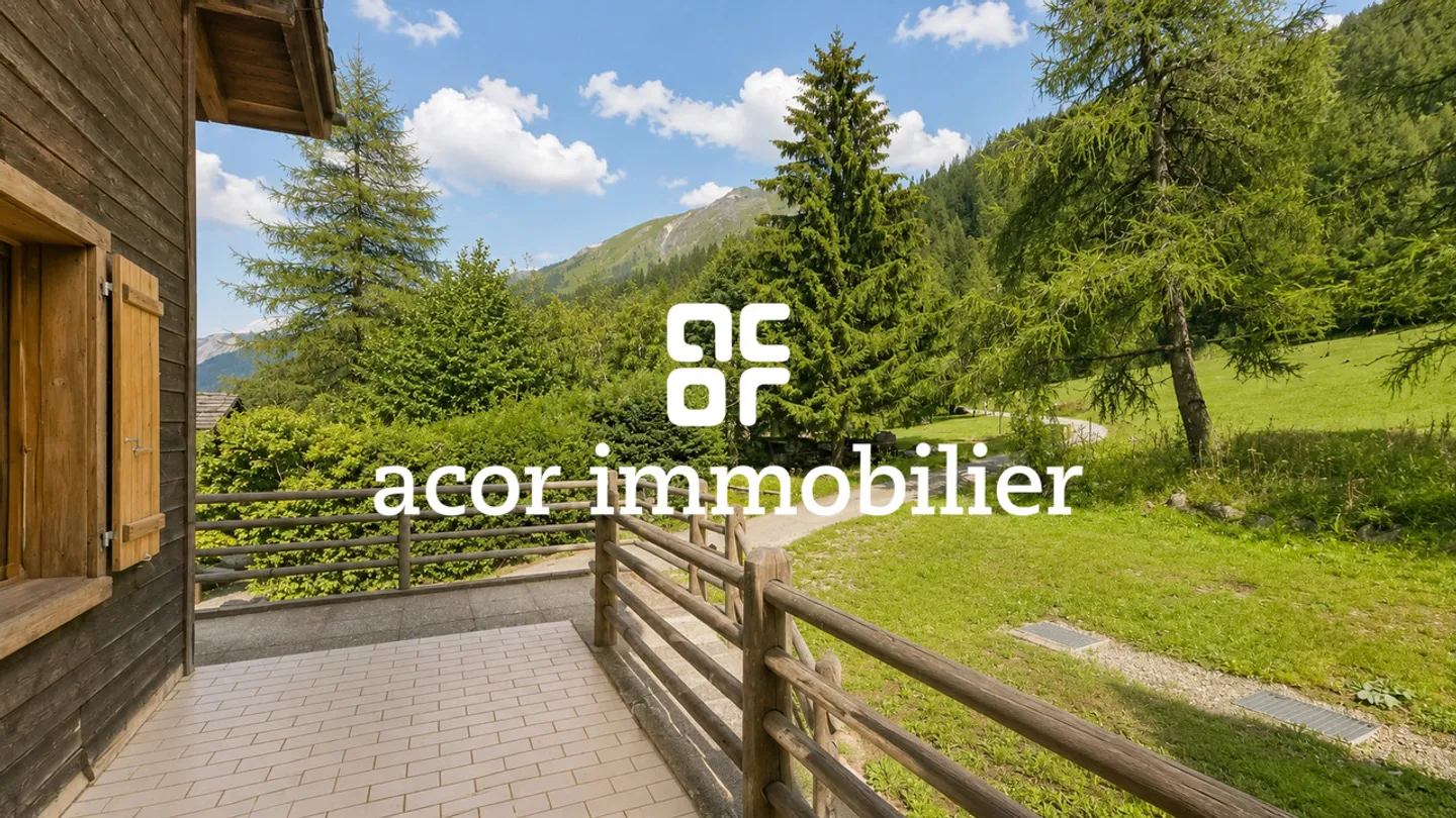 Chalet di carattere da reinventare in un contesto alpino eccezionale - Foto 7 di 10