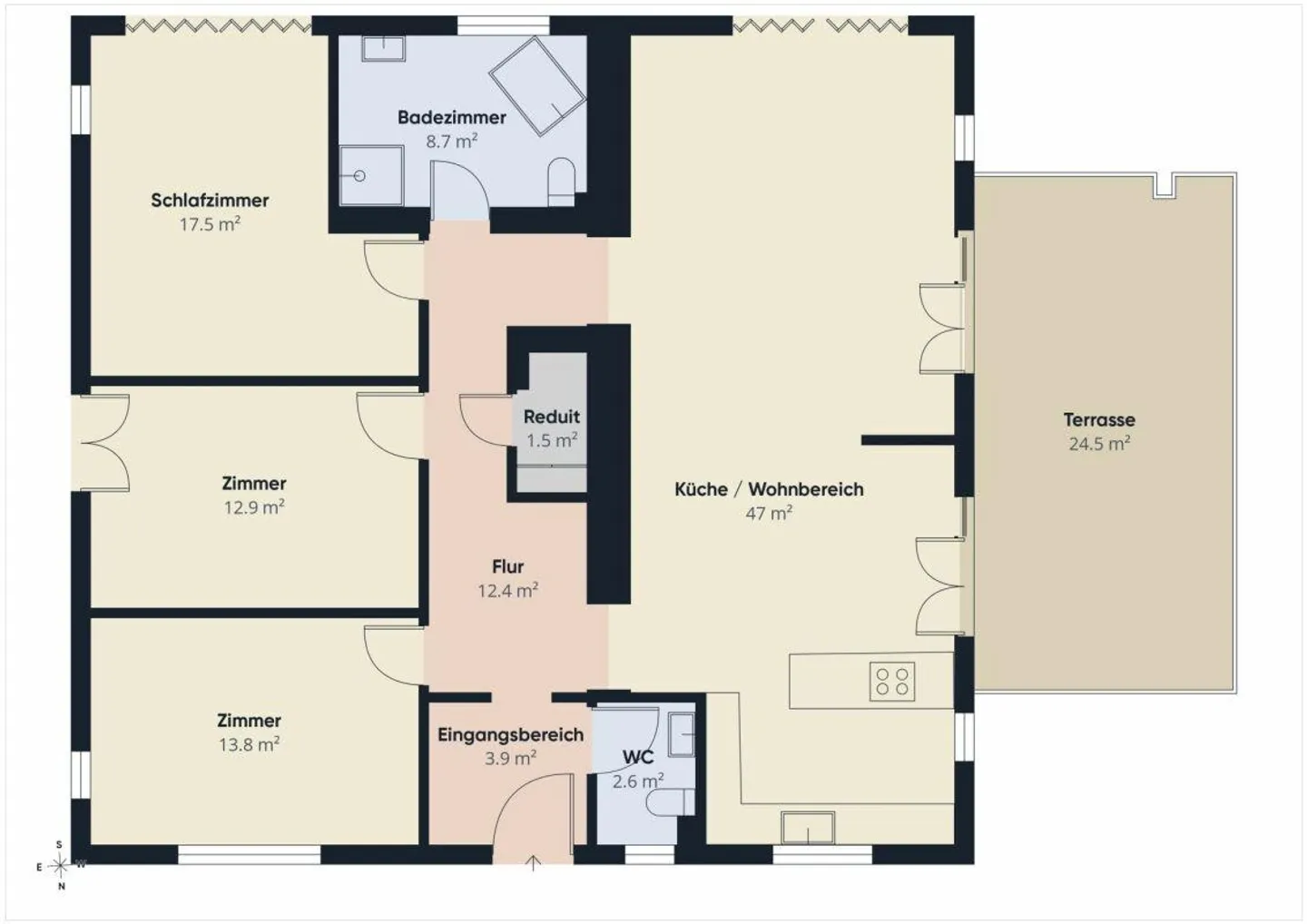 Exklusive Familienwohnung im ruhigem Wohnquartier zentral - Photo 12 of 12