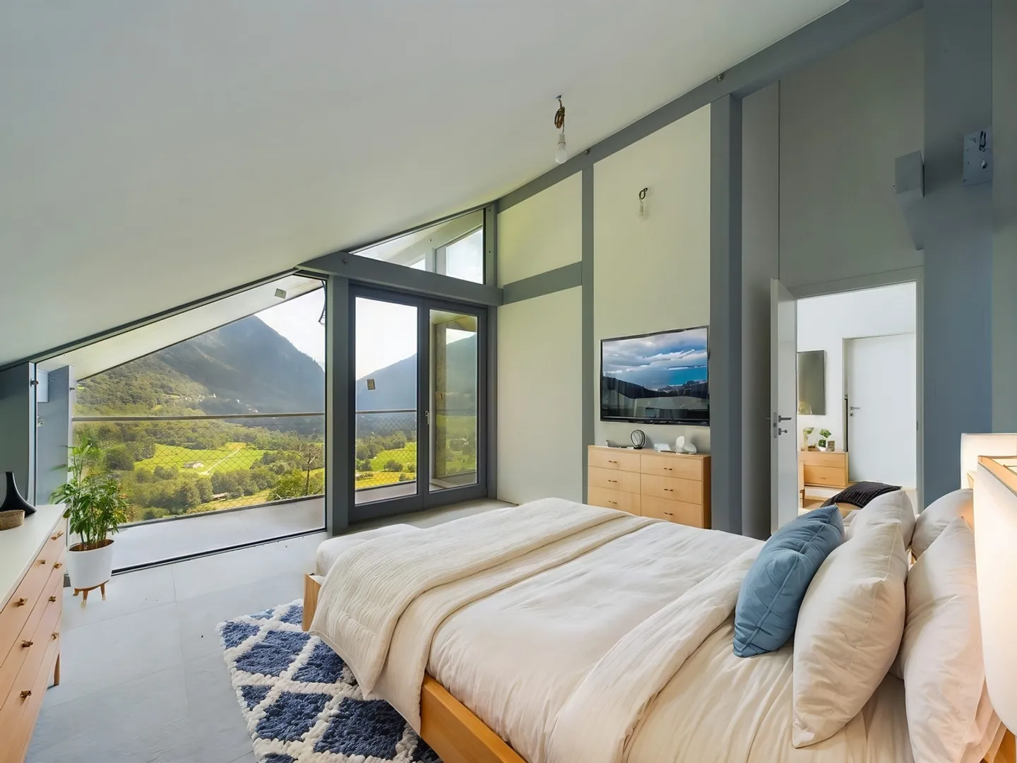 Modern villa with panoramic view in Acquarossa - Val Blenio - Photo 6 of 13