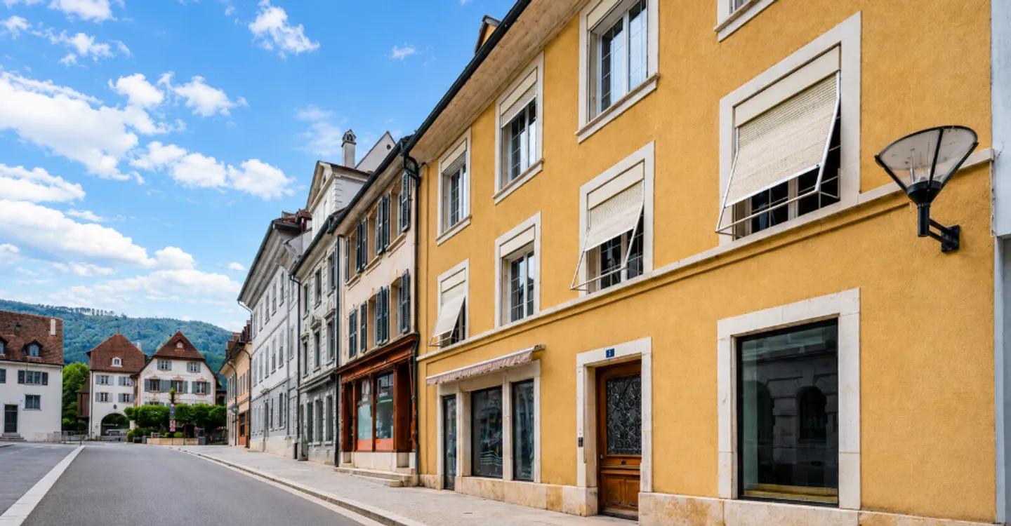 Prestigio e patrimonio nel cuore di Delémont - Foto 1 di 28