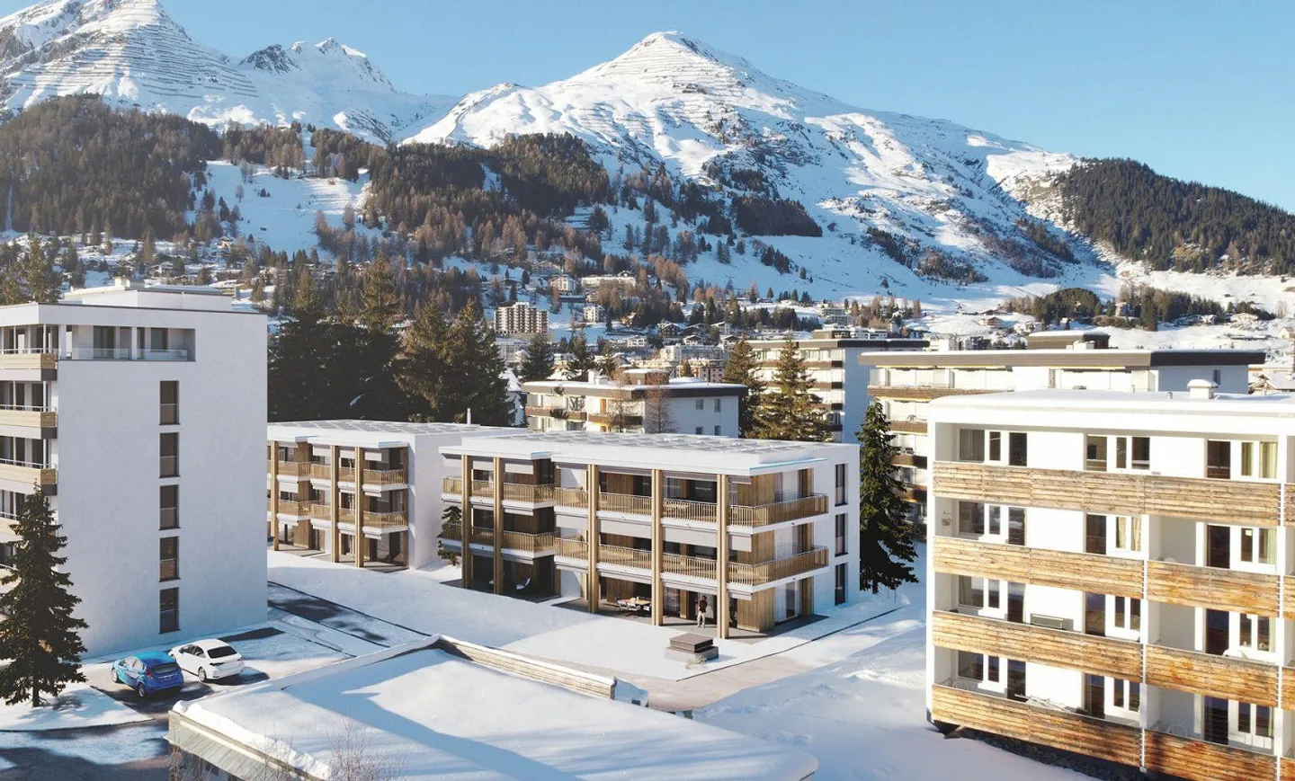 First occupancy: Spacious 5.5-room apartments on the 1st floor in Davos Dorf - Photo 1 of 3