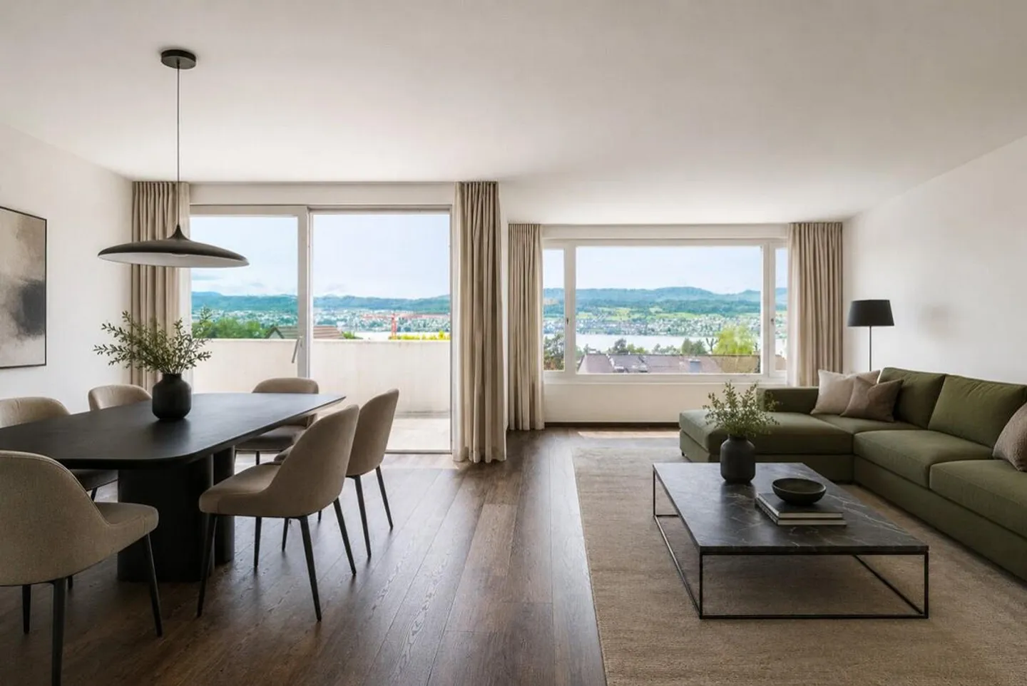 Exklusives Einfamilienhaus mit Seesicht - Foto 4 von 7