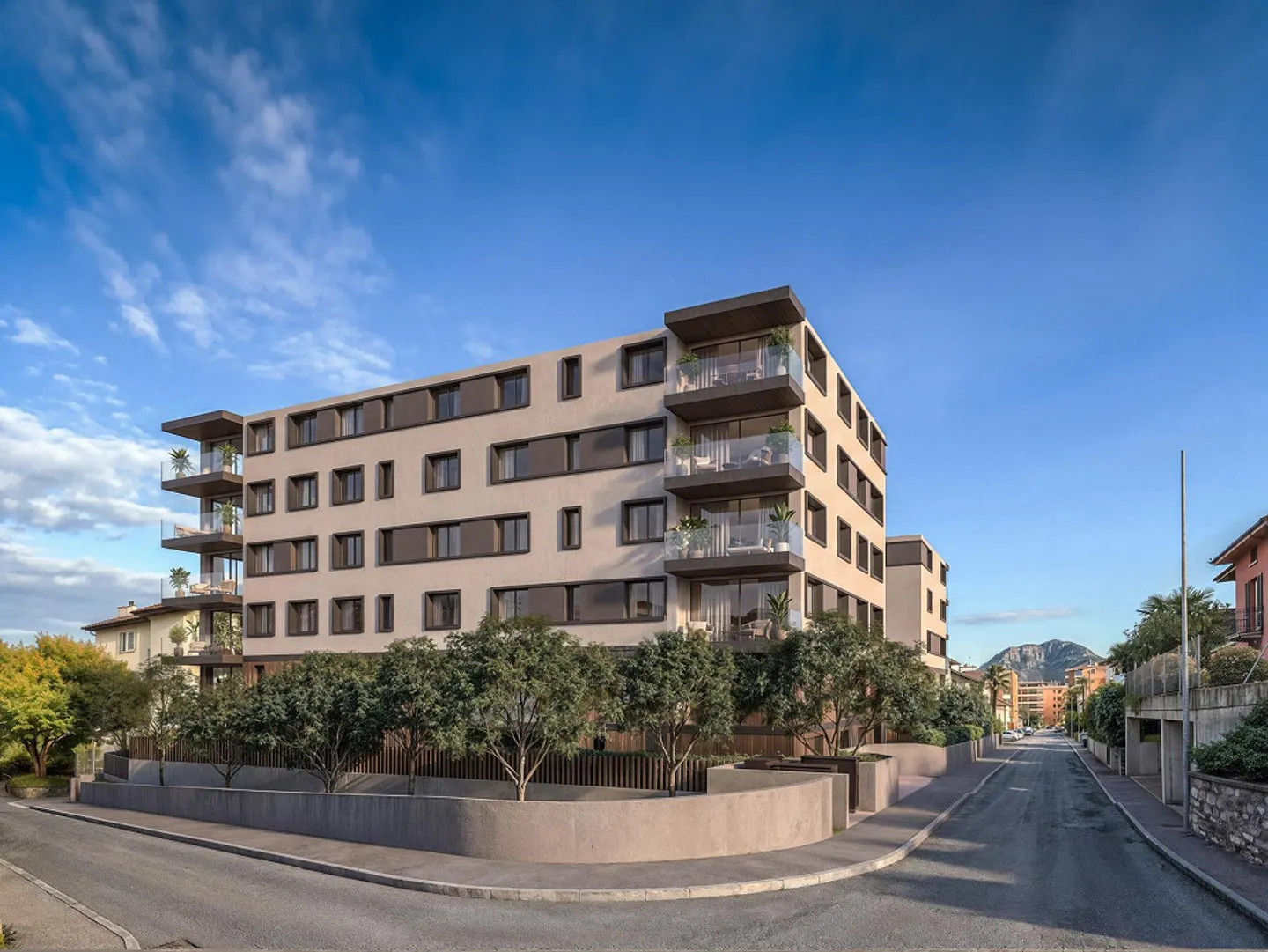 Penthouse mit Seeblick in Massagno - Foto 3 von 6
