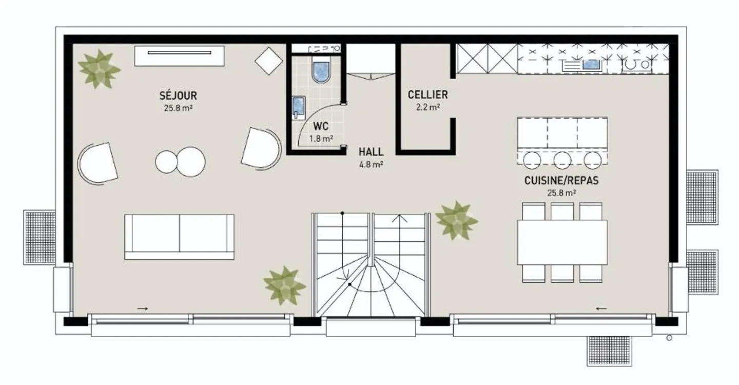 Magnificent individual villa to be built in Champlan - Grimisuat - Photo 5 of 9