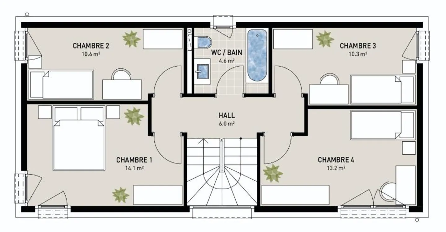 Magnificent individual villa to be built in Champlan - Grimisuat - Photo 6 of 9