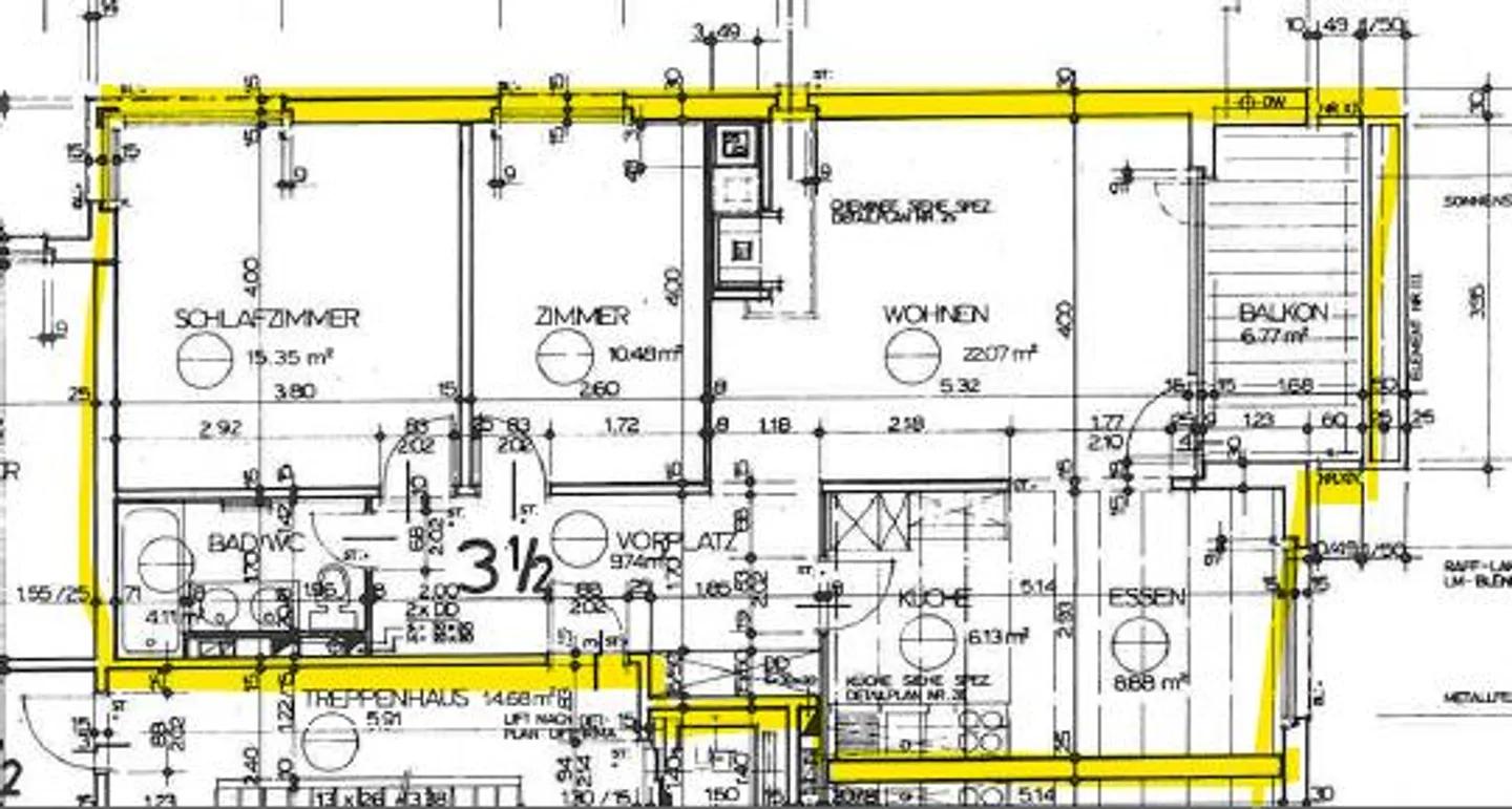 Belle appartement de 3,5 pièces avec cheminée + ascenseur - Photo 3 sur 3