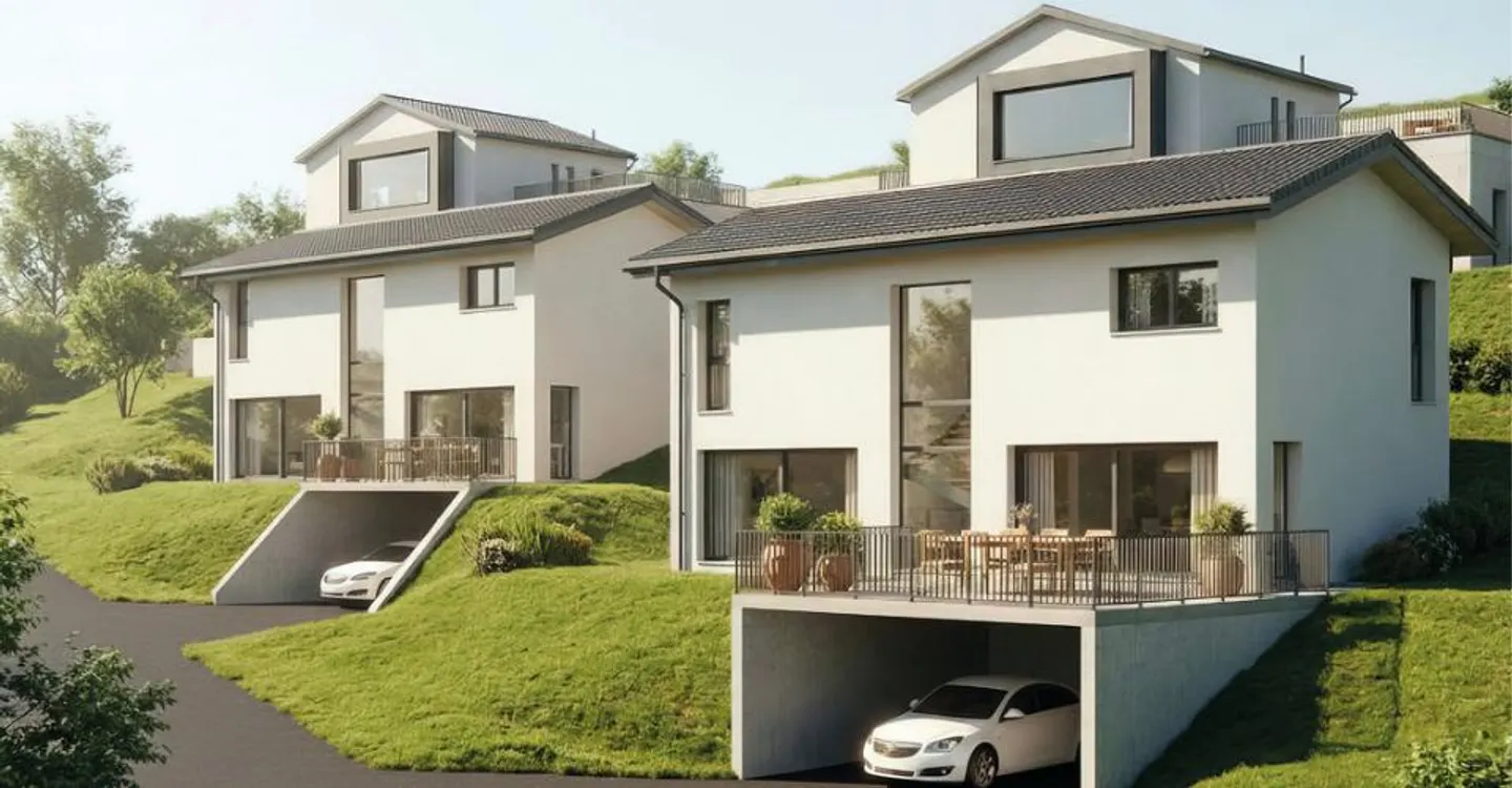 Magnificent individual villa to be built in Champlan - Grimisuat - Photo 2 of 9
