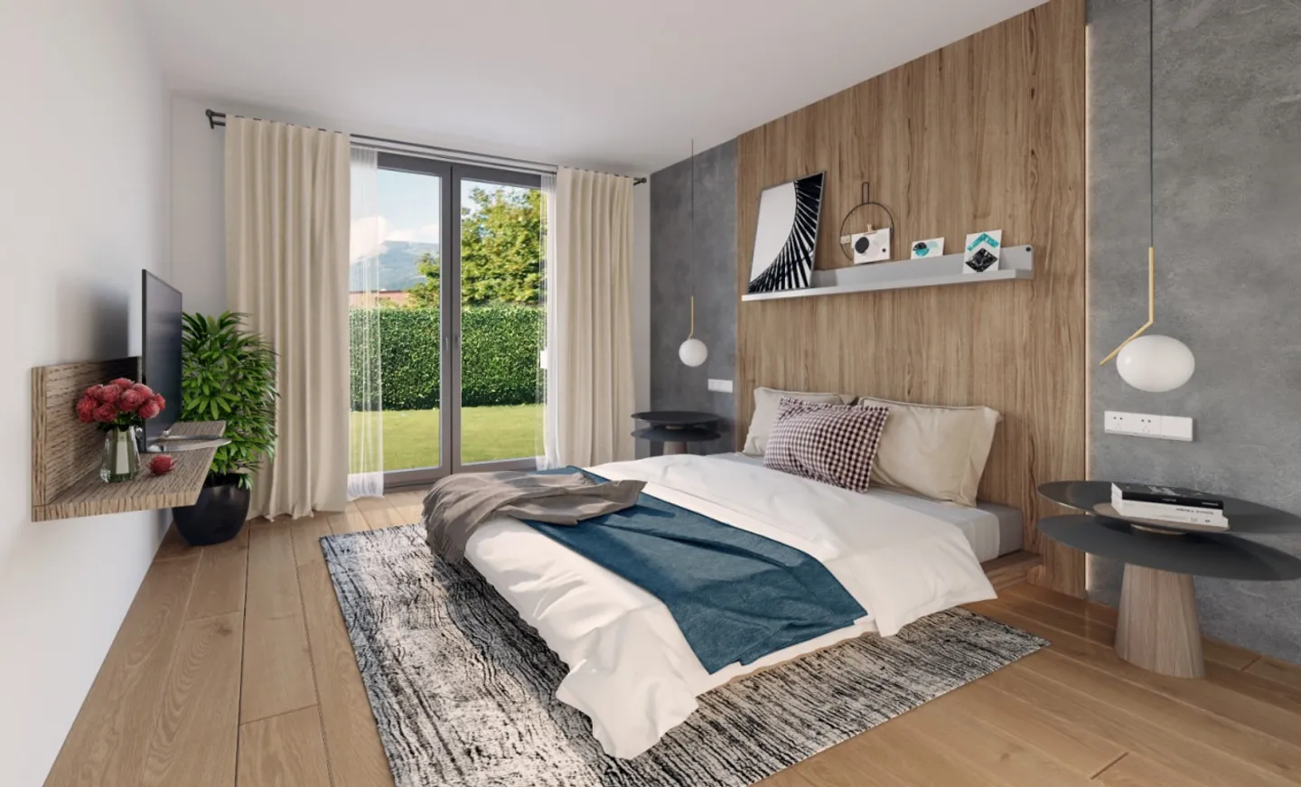 L'oasi urbana, a due passi da tutto, appartamento di 4,5 locali al piano giardino - Foto 4 di 8