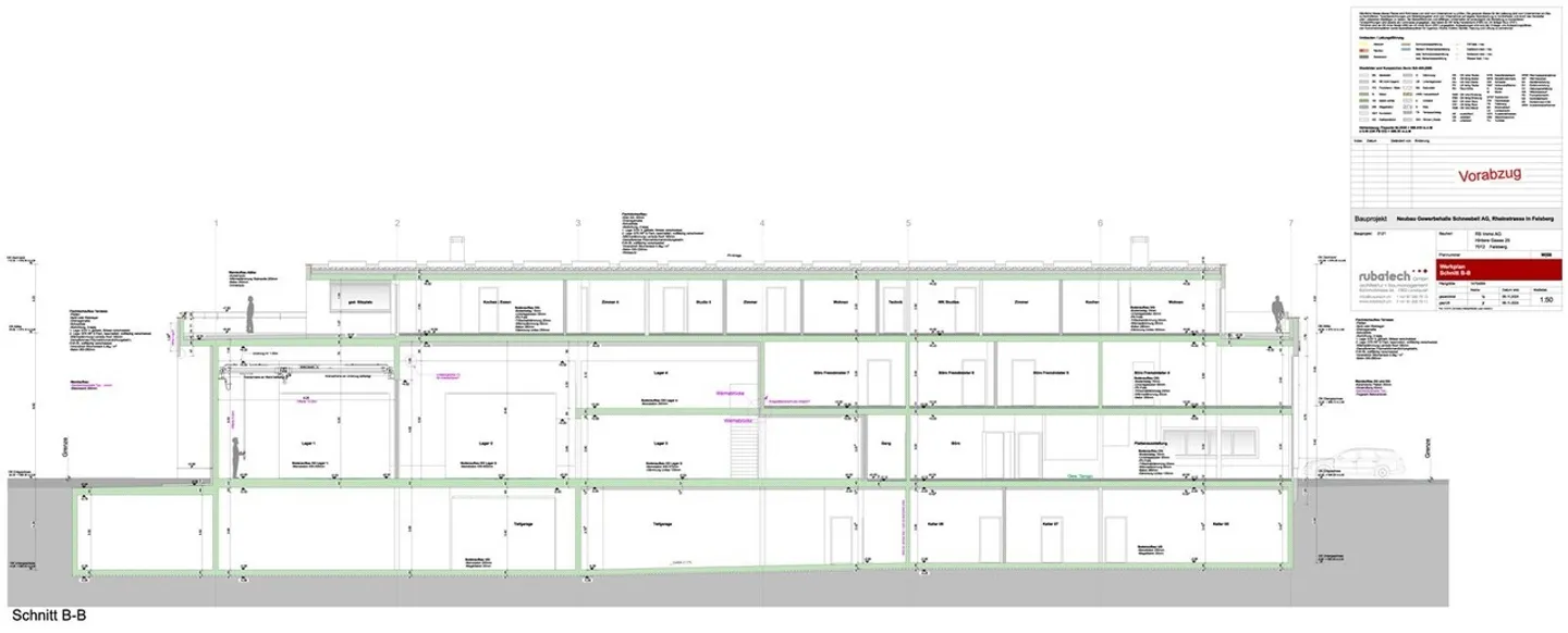 Espaces de stationnement pour camping-cars et caravanes dans le garage souterrain - Photo 7 sur 7