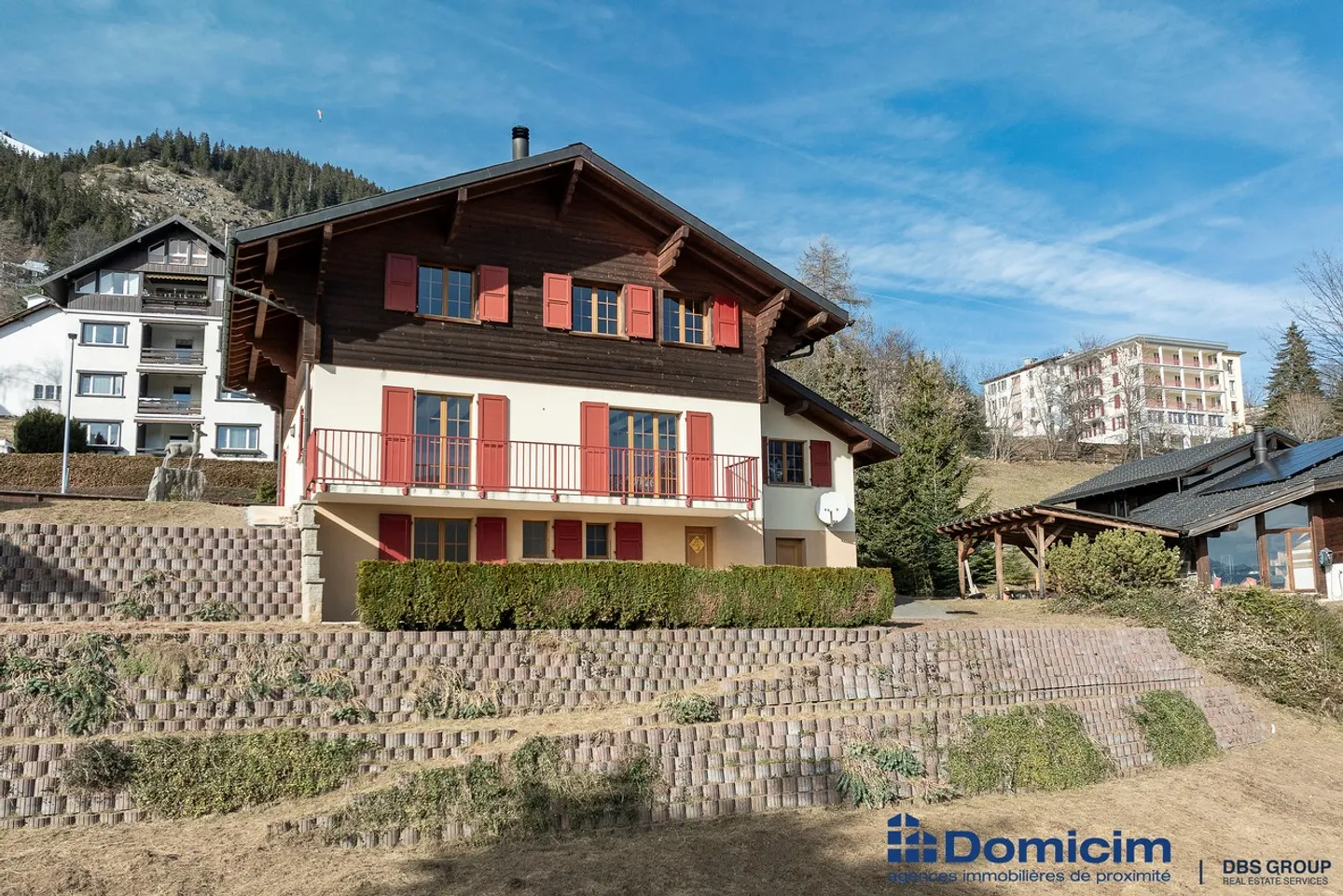 Chalet contemporain proche du centre de Leysin - Photo 1 sur 13