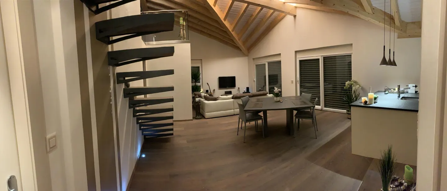 In affitto arredato, magnifico attico 4.5 stanze in duplex - Foto 14 di 17