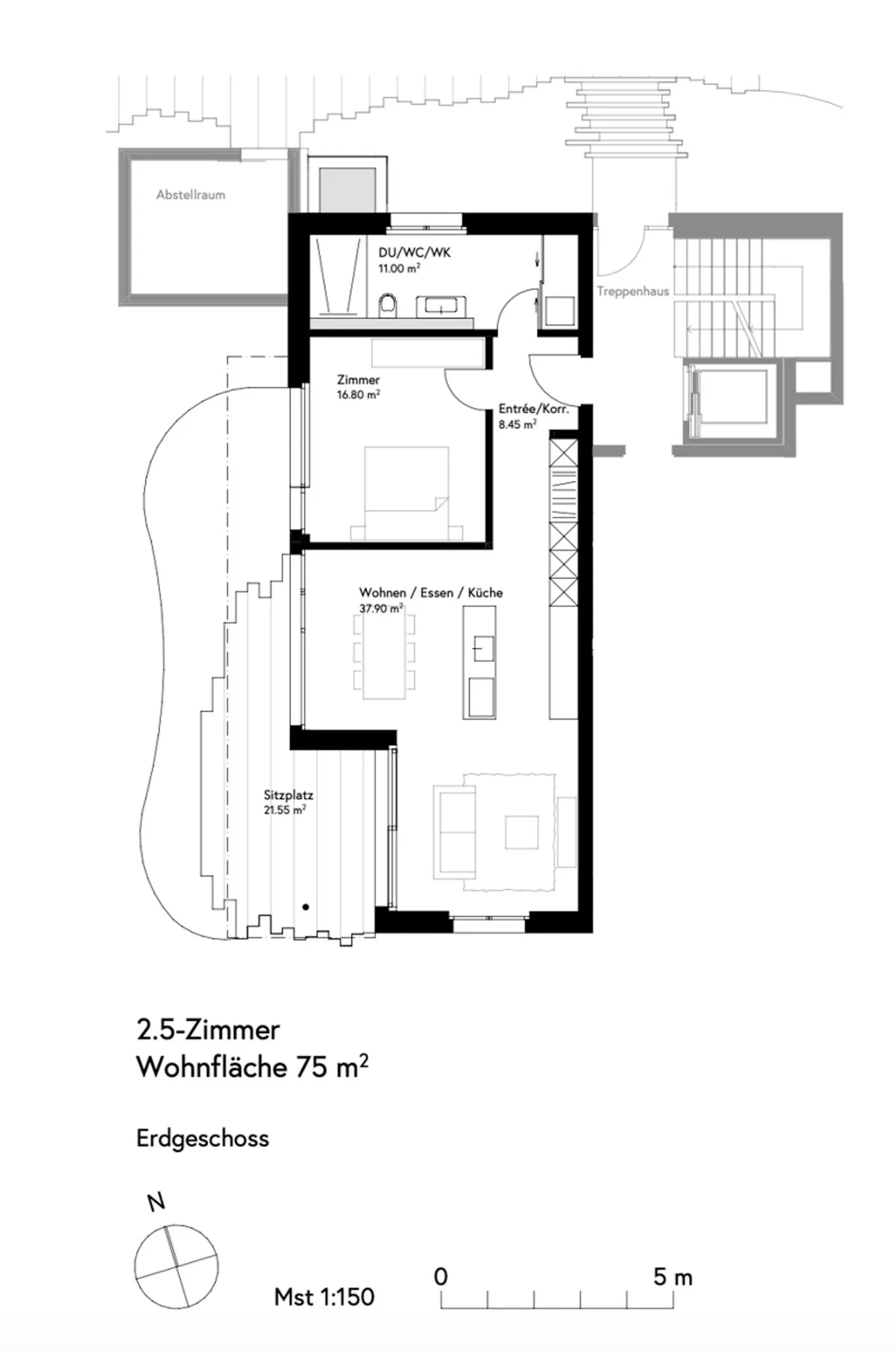 Wohnung mieten - Foto 5 von 5