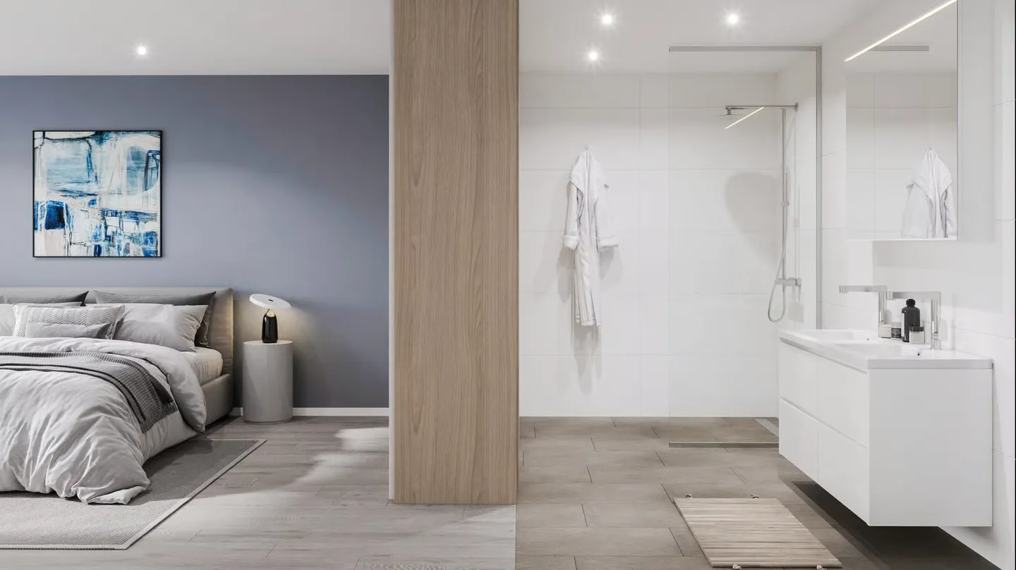 Maison individuelle de 5,5 pièces nouvellement construite avec terrasse ensoleillée - Photo 6 sur 8