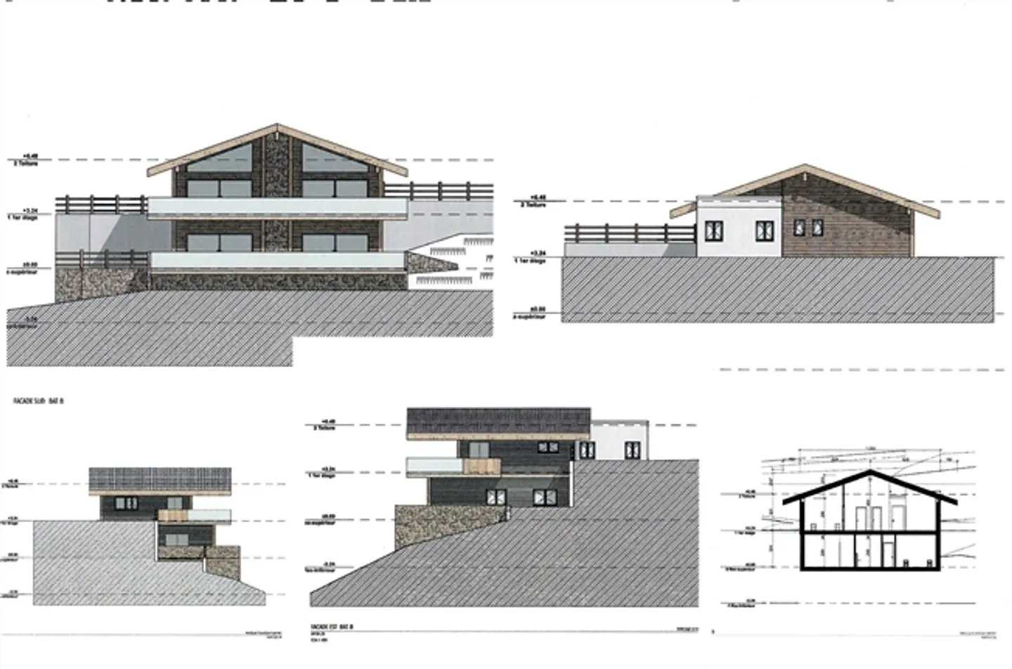 Beautiful Attic with 4.5 Rooms in Flanthey (Municipality of Lens) B6 - Development by Plan - Photo 3 of 6