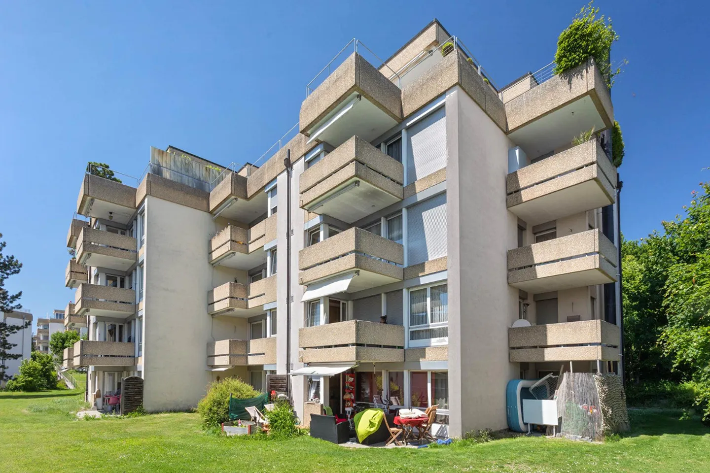 Bel appartement de 3.5 pièces avec terrasse - Photo 1 sur 4