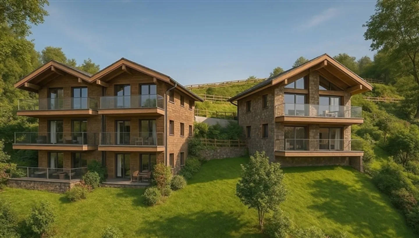 Beautiful Attic with 4.5 Rooms in Flanthey (Municipality of Lens) B6 - Development by Plan - Photo 4 of 6