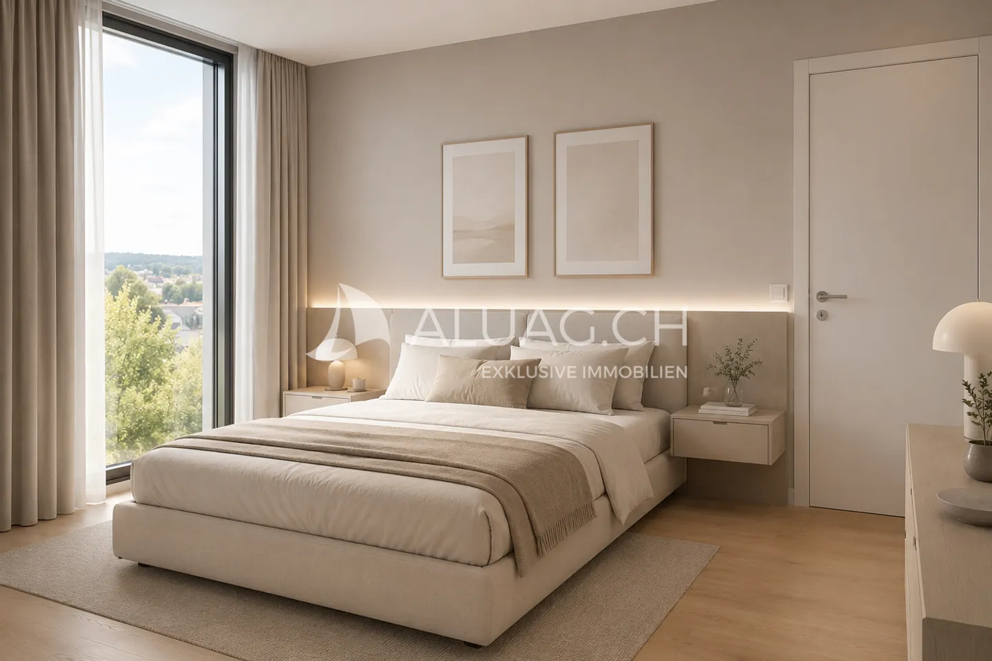 Modernes Doppelhaus mit Aussicht - Foto 6 von 11