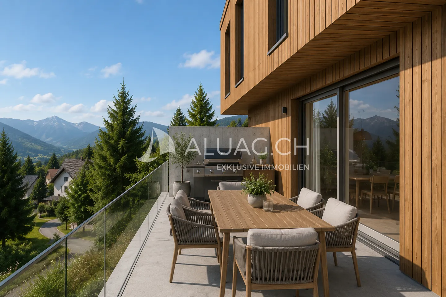 Modernes Doppelhaus mit Aussicht - Foto 11 von 11