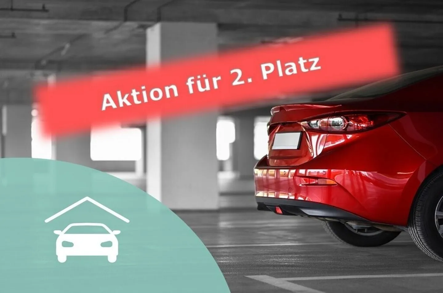 ** TOP OFFER ** second parking space for only CHF 100 per month. - Photo 1 of 2