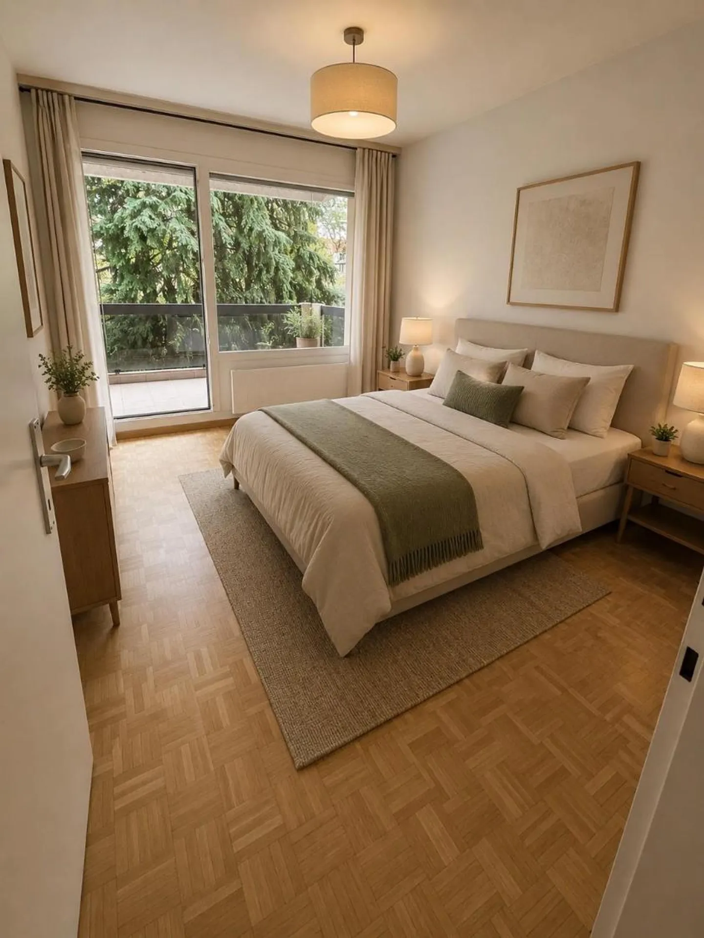Dans le quartier des organisations internationales - Appartement spacieux de 5 pièces - Photo 3 sur 6