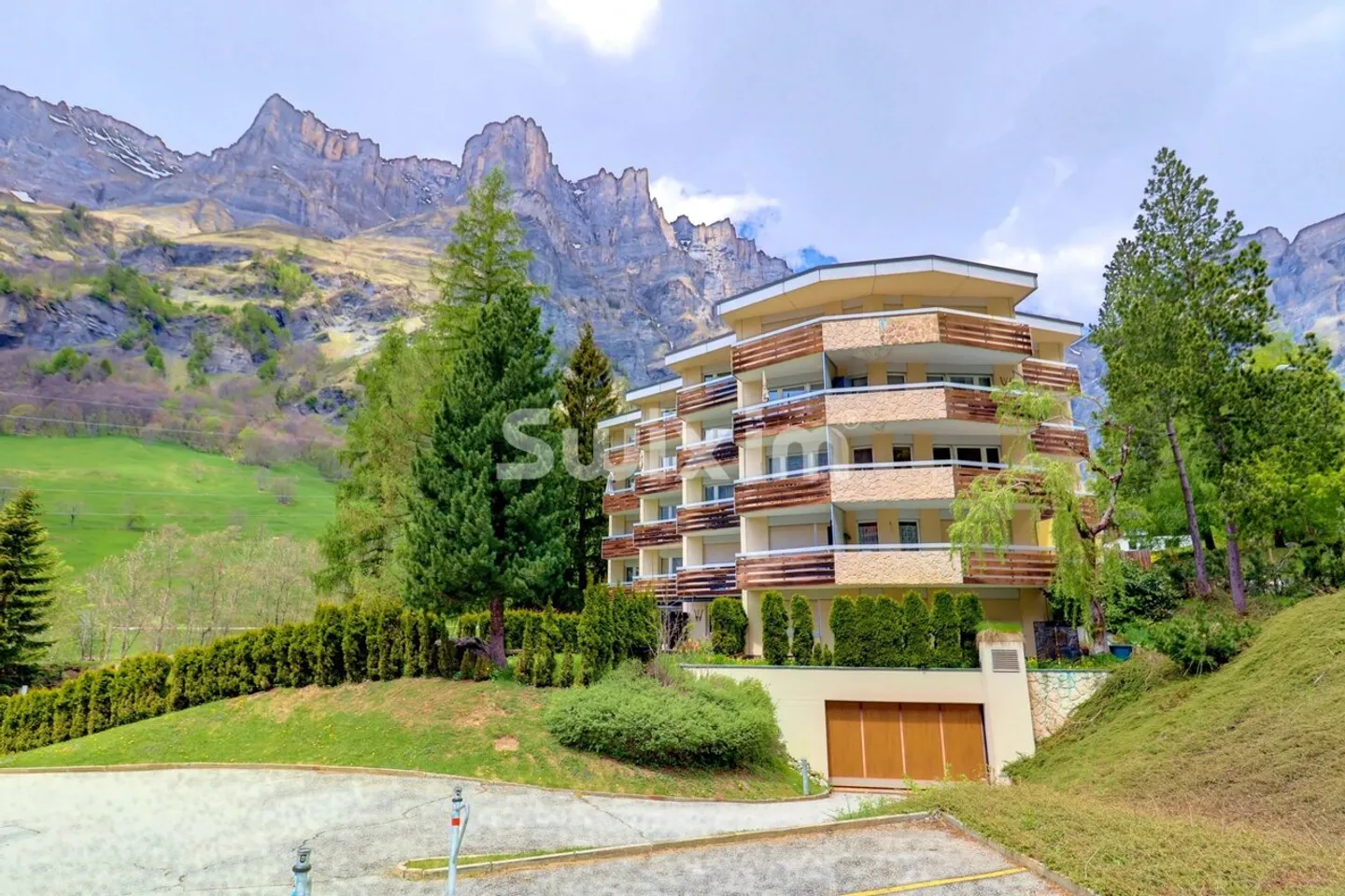 Esclusività - Leukerbad | 4.5 stanze, vista Gemmi, 2 balconi - Foto 1 di 8
